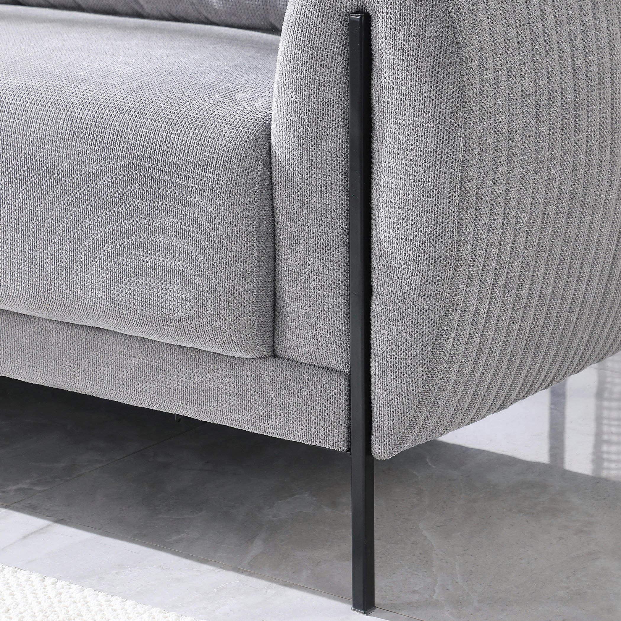 كنبة قماش 2 مقعد مع 2 وسادة من ميبل-hbxlivingroom-sofasandarmchairs-sofas-image-8