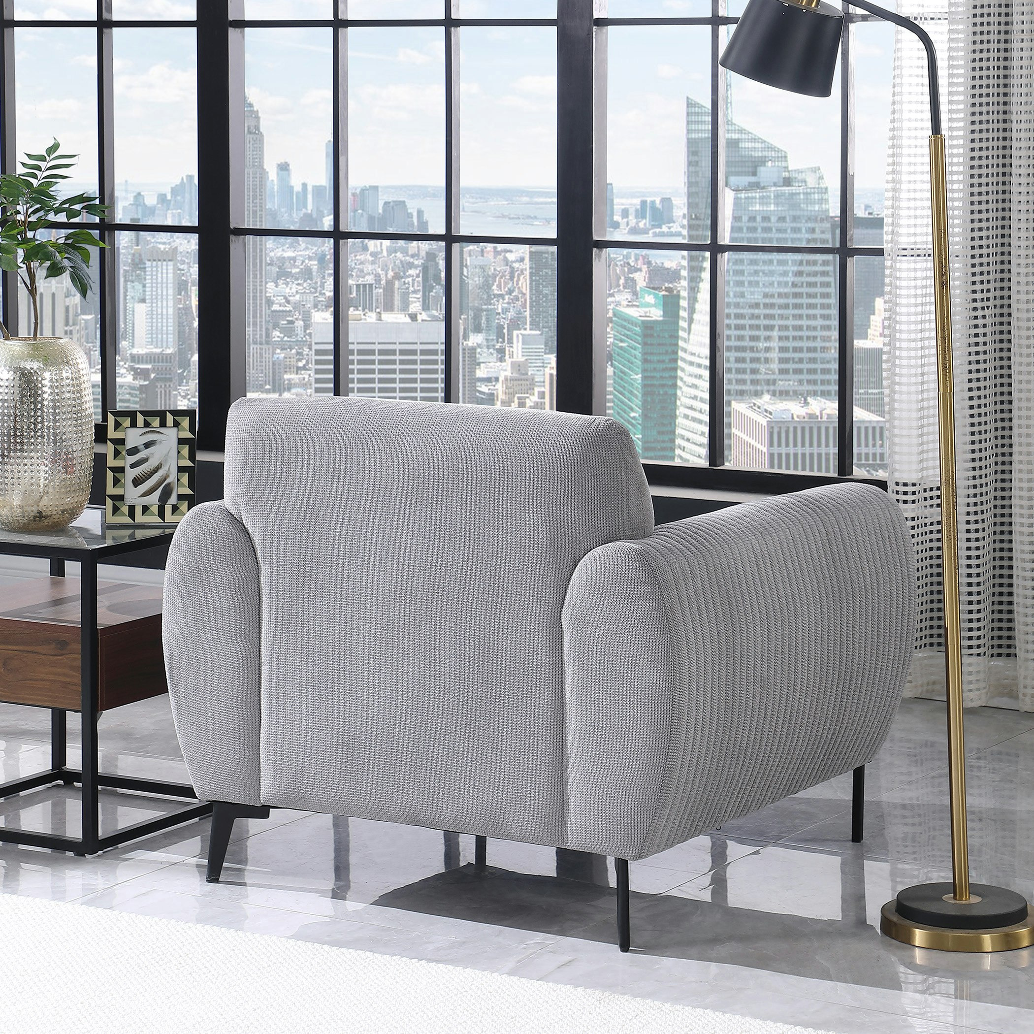 كنبة قماش بمساند ذراعين ووسادة من ميبل-hbxlivingroom-sofasandarmchairs-sofas-image-4