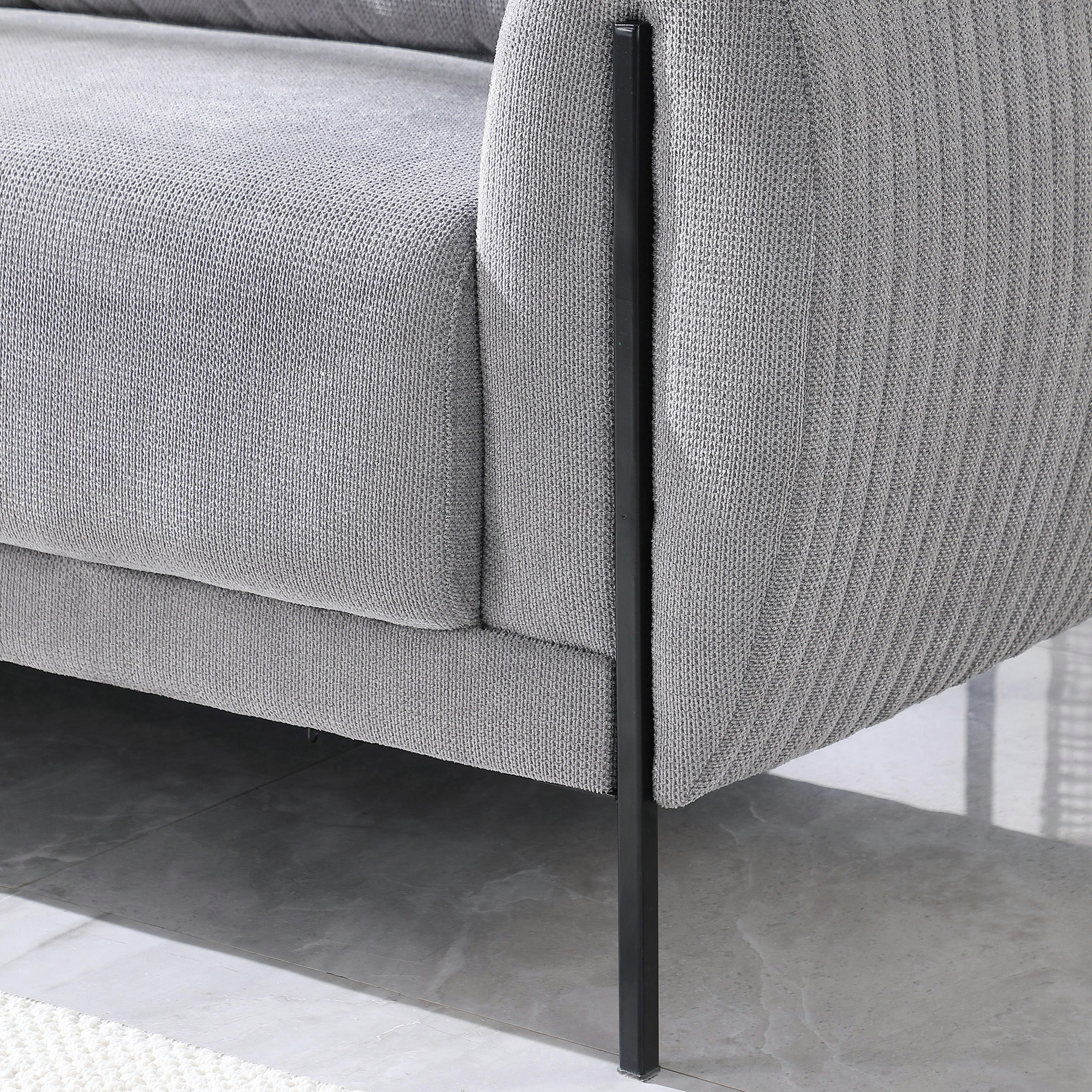 كنبة قماش بمساند ذراعين ووسادة من ميبل-hbxlivingroom-sofasandarmchairs-sofas-image-6