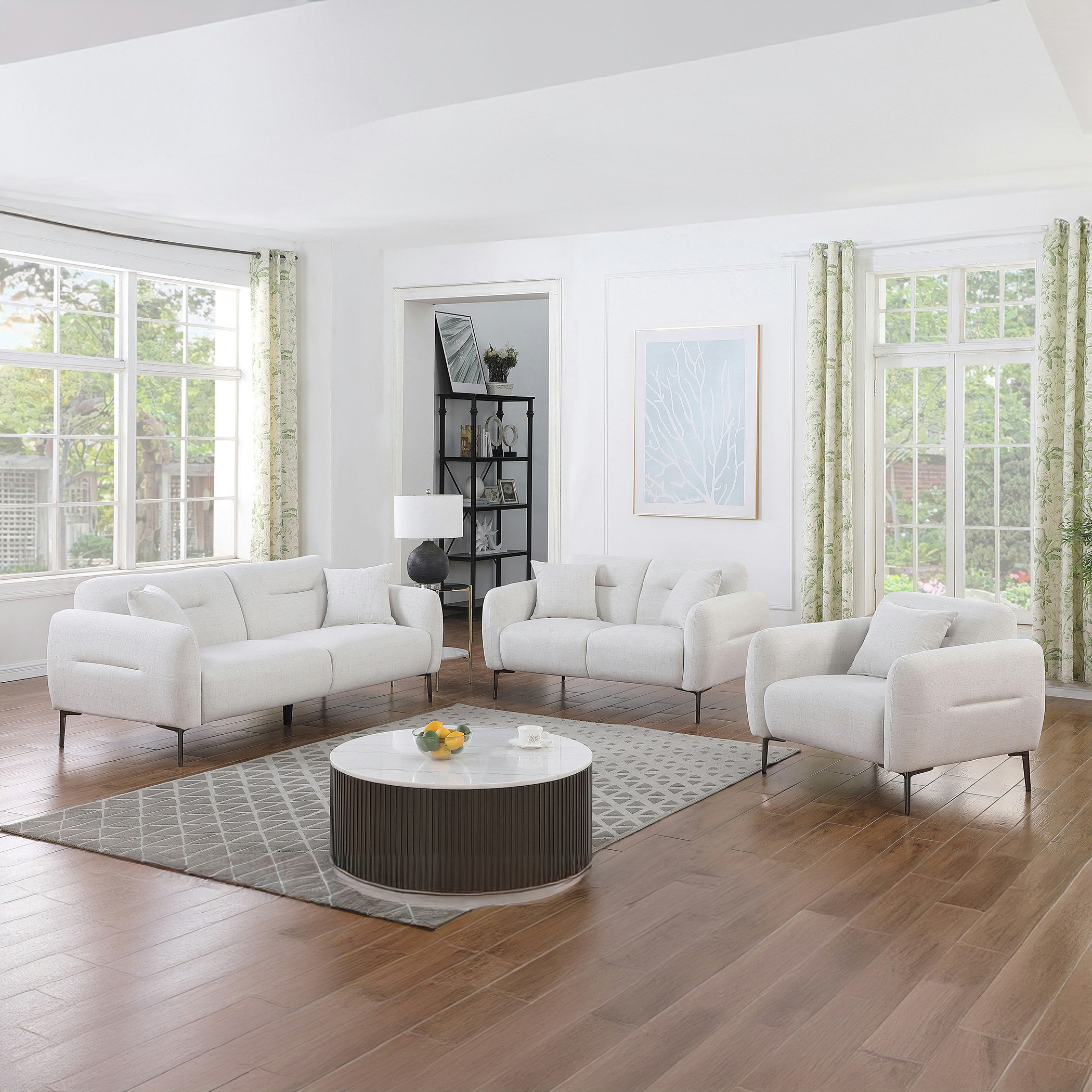 كنبة قماش 2 مقعد مع 2 وسادة من أفيلا-hbxlivingroom-sofasandarmchairs-sofas-image-11