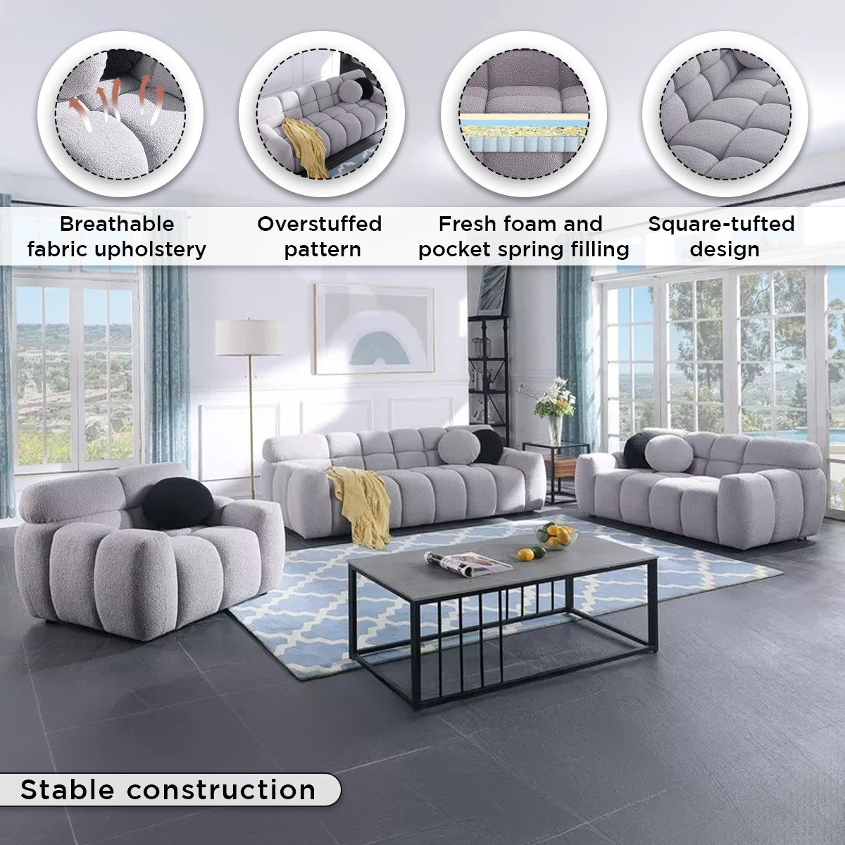 كنبة قماش 3 مقاعد مع 2 وسادة من بابل-hbxlivingroom-sofasandarmchairs-sofas-image-5