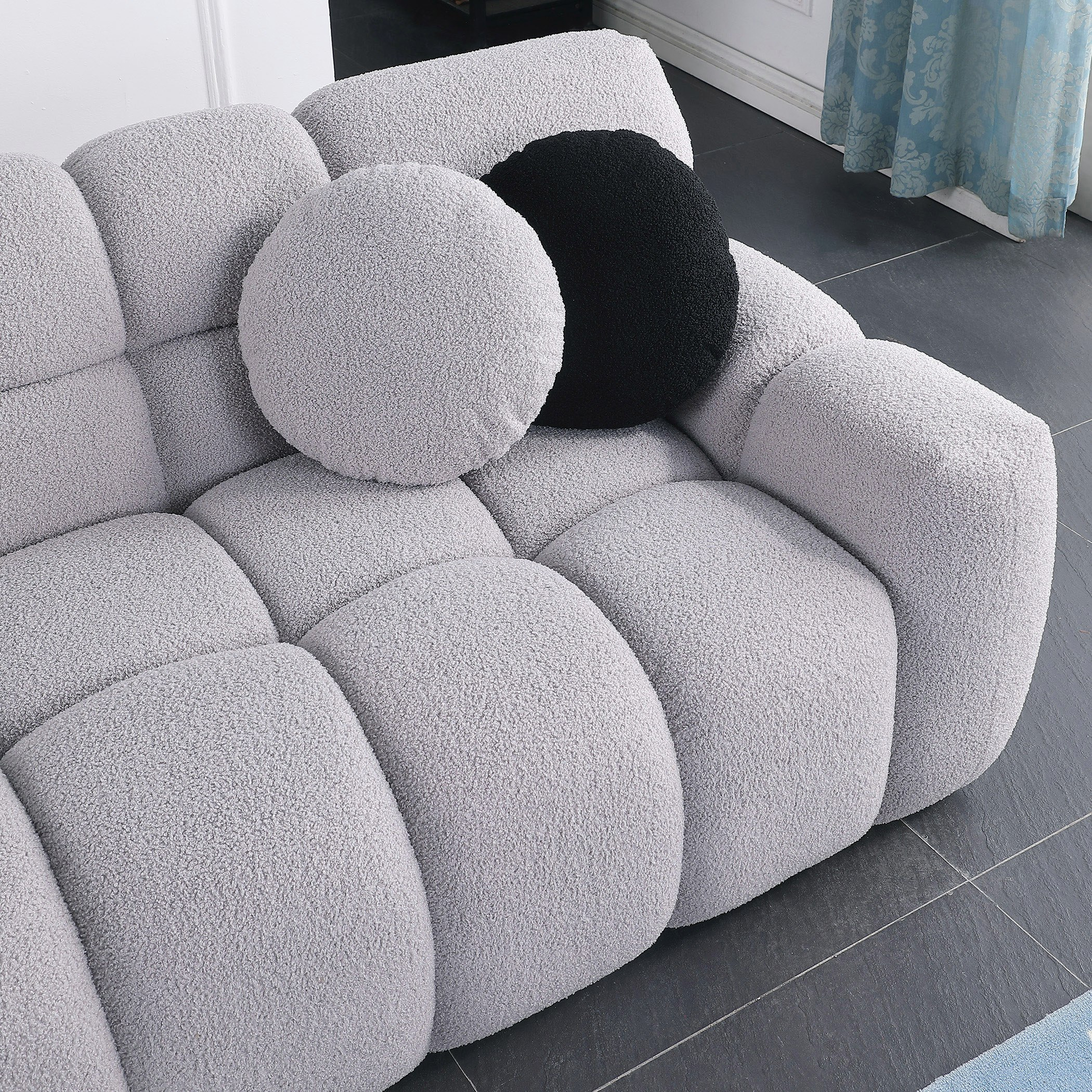 كنبة قماش 2 مقاعد مع 2 وسادة من بابل-hbxlivingroom-sofasandarmchairs-sofas-image-8