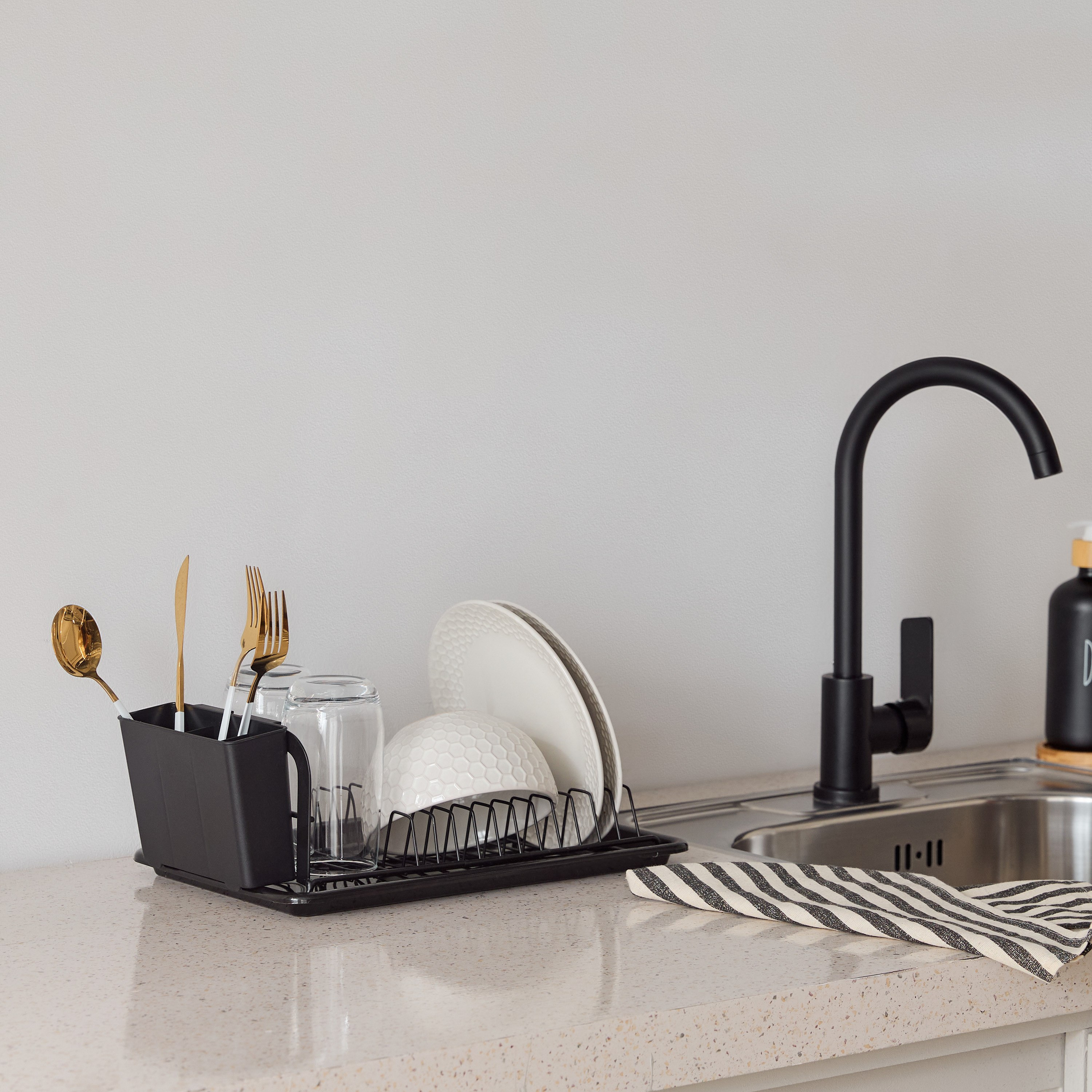Daisy Dish Rack with Holder - 35 cm-hbxhomeware-hbxkitchen-image-7