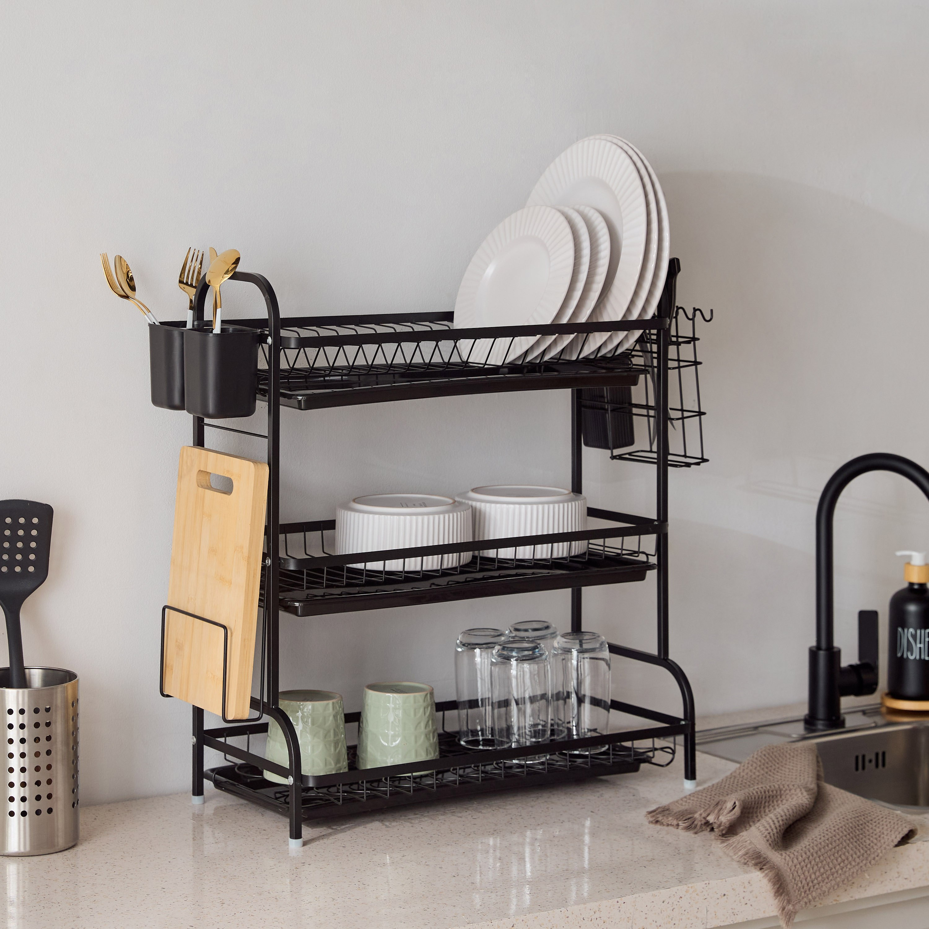 Daish 3-Tier Dish Rack with Holder-hbxhomeware-hbxkitchen-image-8