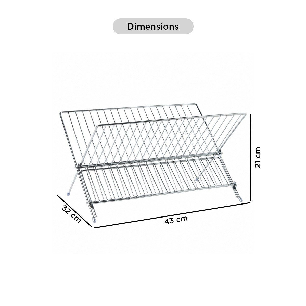 Daisy Foldable Dish Rack-hbxhomeware-hbxkitchen-image-9