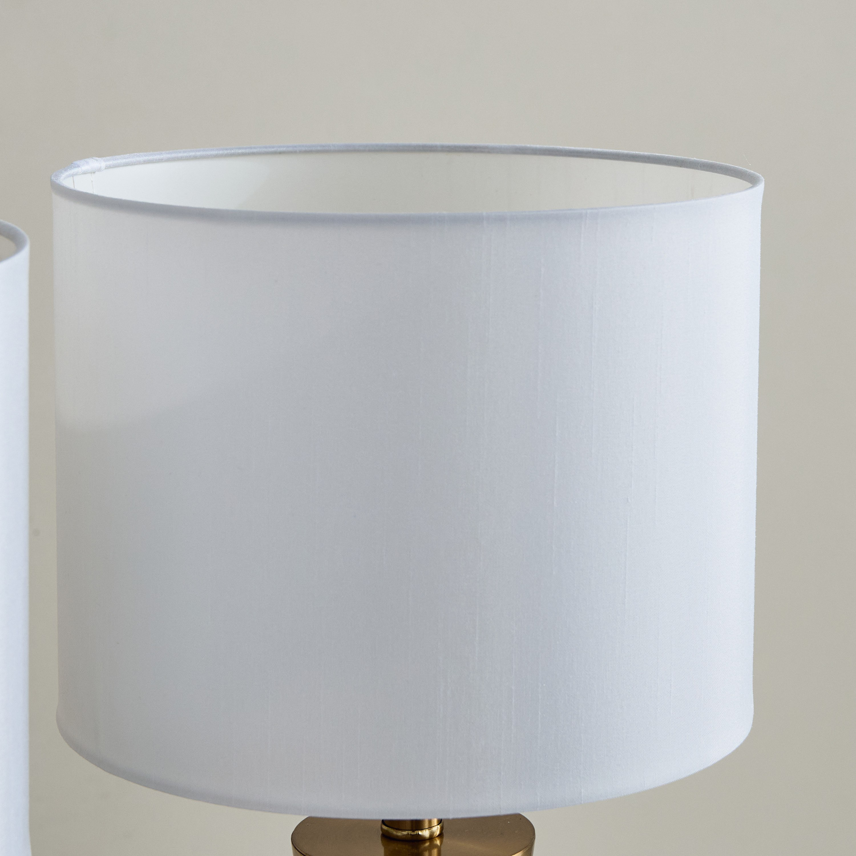 طقم مصابيح طاولة معدن من قطعتين من رولينز - 23x42 سم-hbxbedroom-lighting-tablelamps-image-3