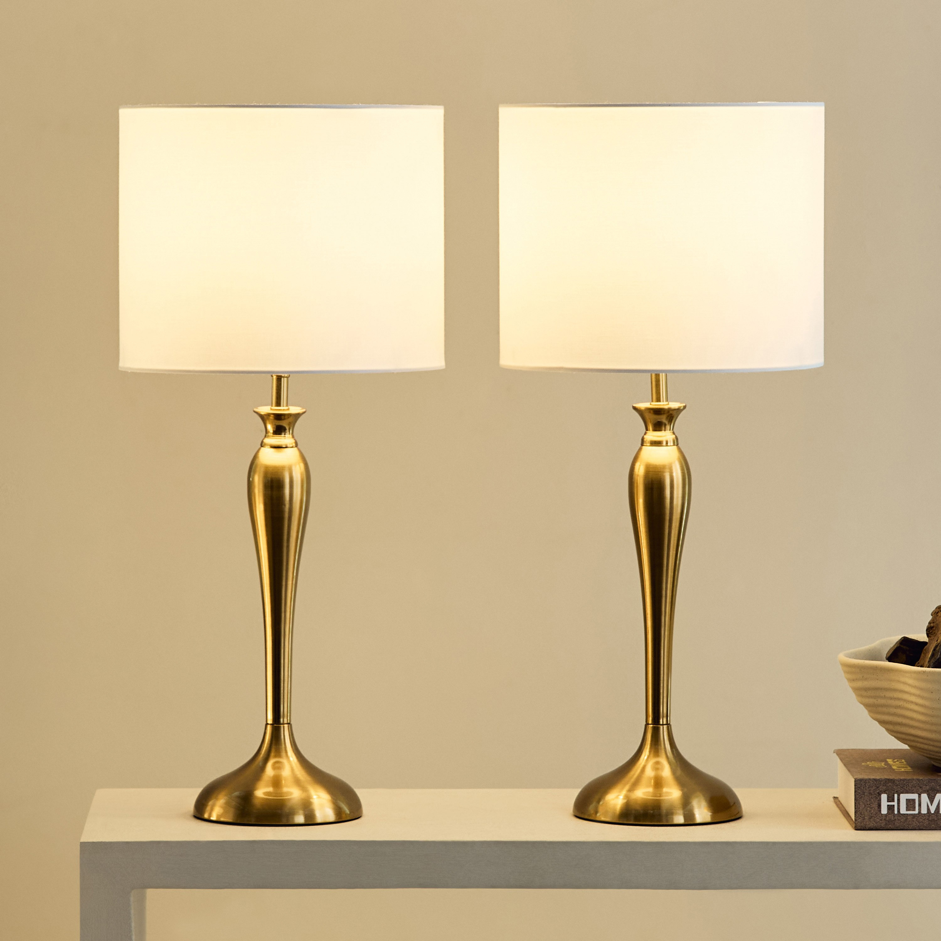 طقم مصباح طاولة معدن قطعتين من رولينز-hbxbedroom-lighting-tablelamps-image-2