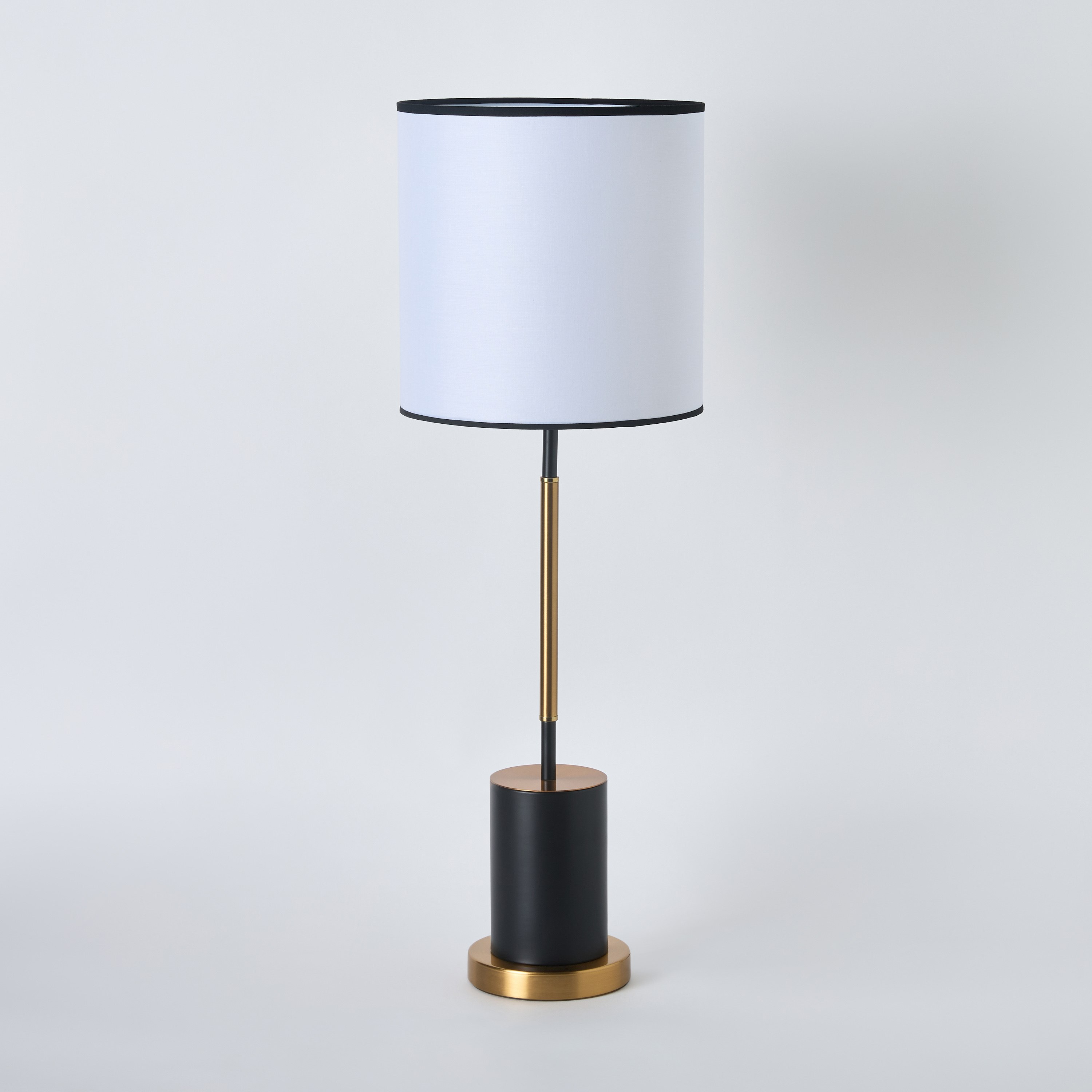 مصباح طاولة معدن من رولينز - 25x74 سم-hbxbedroom-lighting-tablelamps-image-5