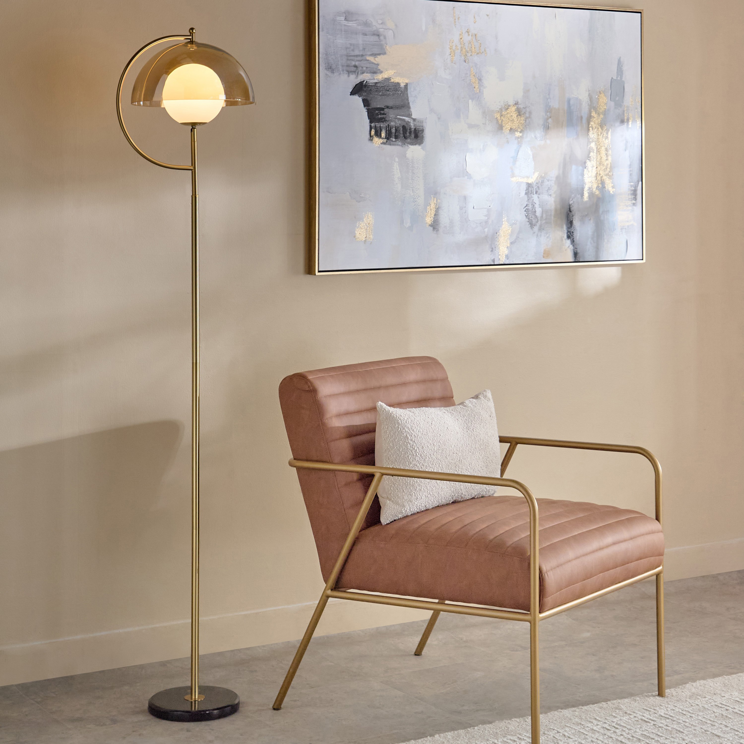 مصباح أرضية معدن بغطاء زجاج من رولينز - 164 سم-hbxhomeware-hbxlivingroom-image-5