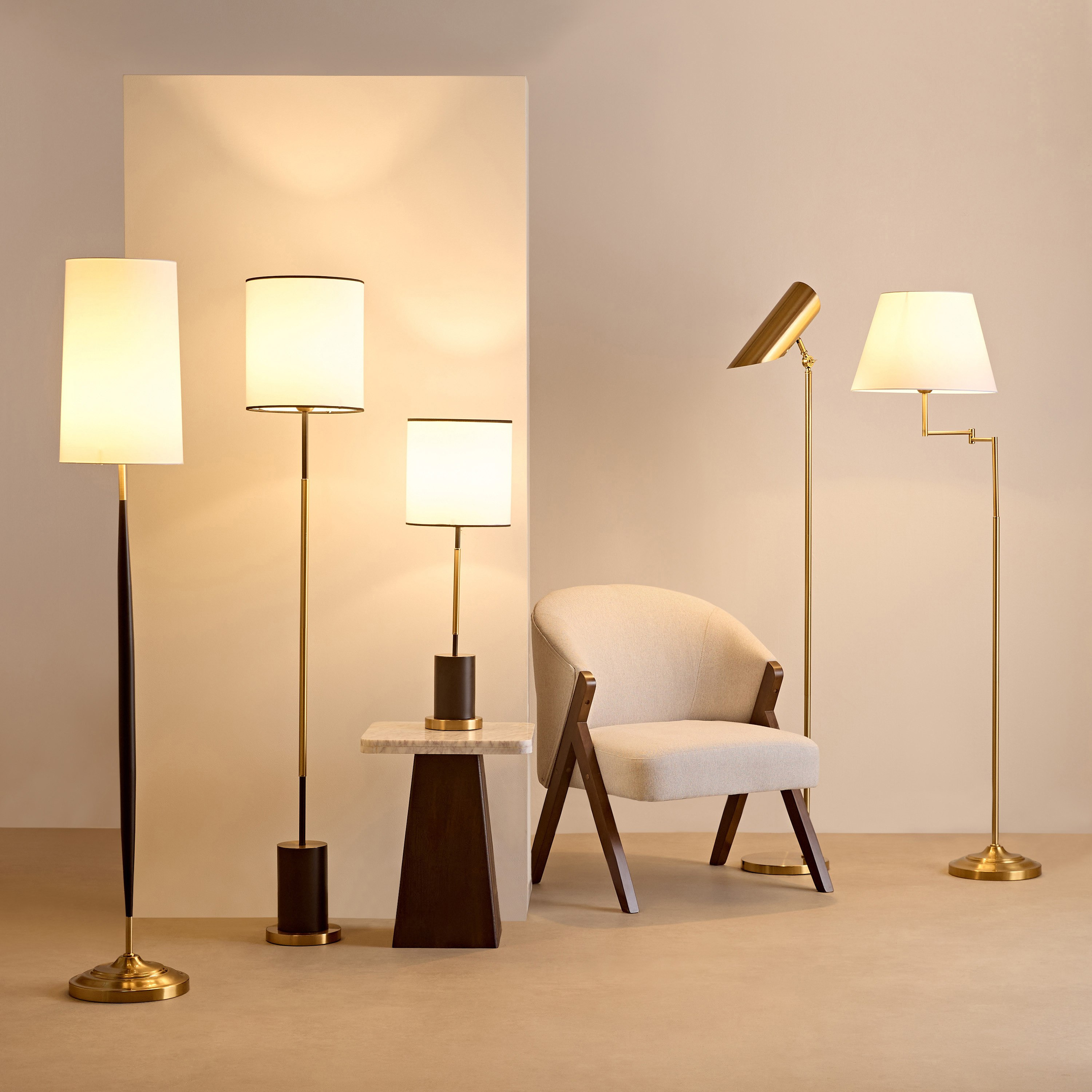 مصباح أرضية معدن بذراع متأرجح من رولينز - 160 سم-hbxhomeware-hbxlivingroom-image-5