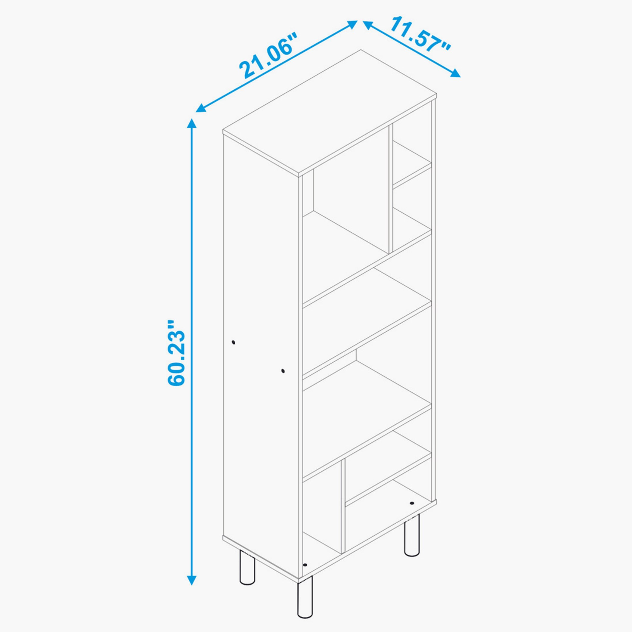 Bianca Londrina Tall Book Cabinet-hbxfurniture-office-bookcases-image-7