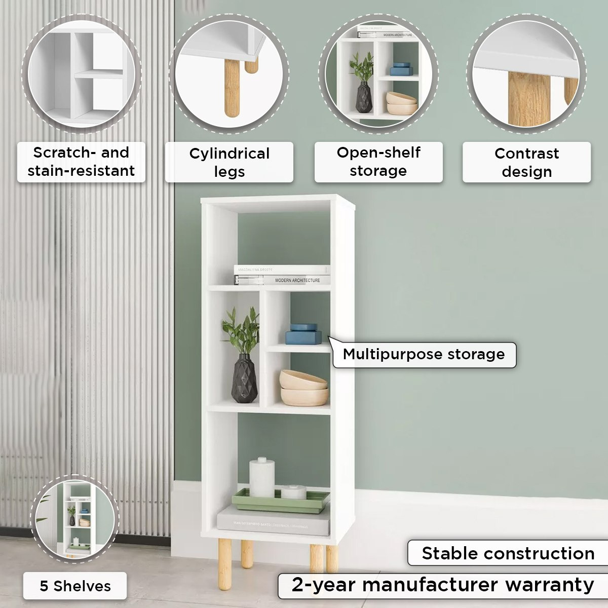 خزانة كتب من بيانكا لوندرينا-hbxfurniture-office-bookcases-image-4