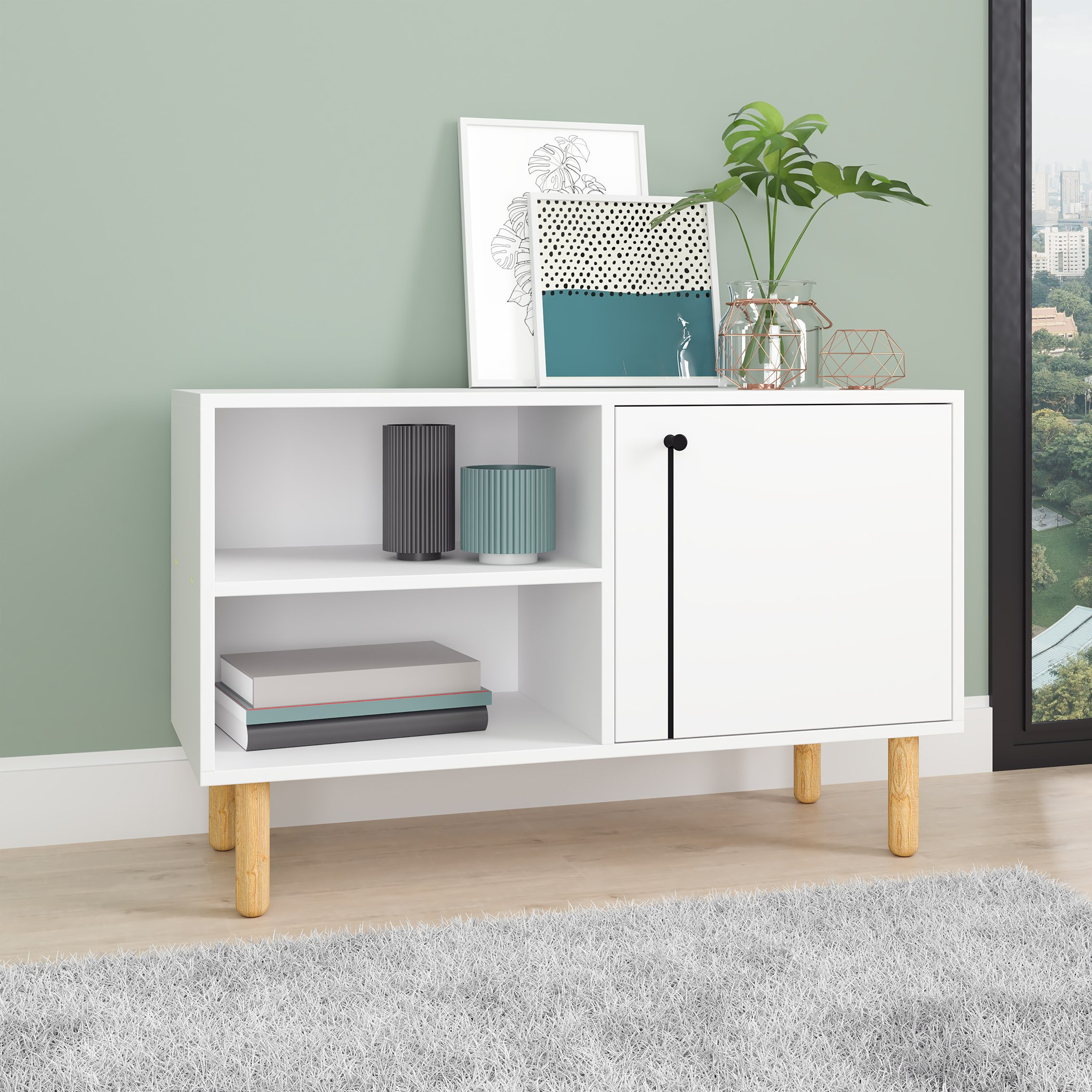 وحدة تلفزيون مرتفعة بباب من بيانكا لوندرينا-hbxlivingroom-mediaunitsandstorage-tvunits-image-1