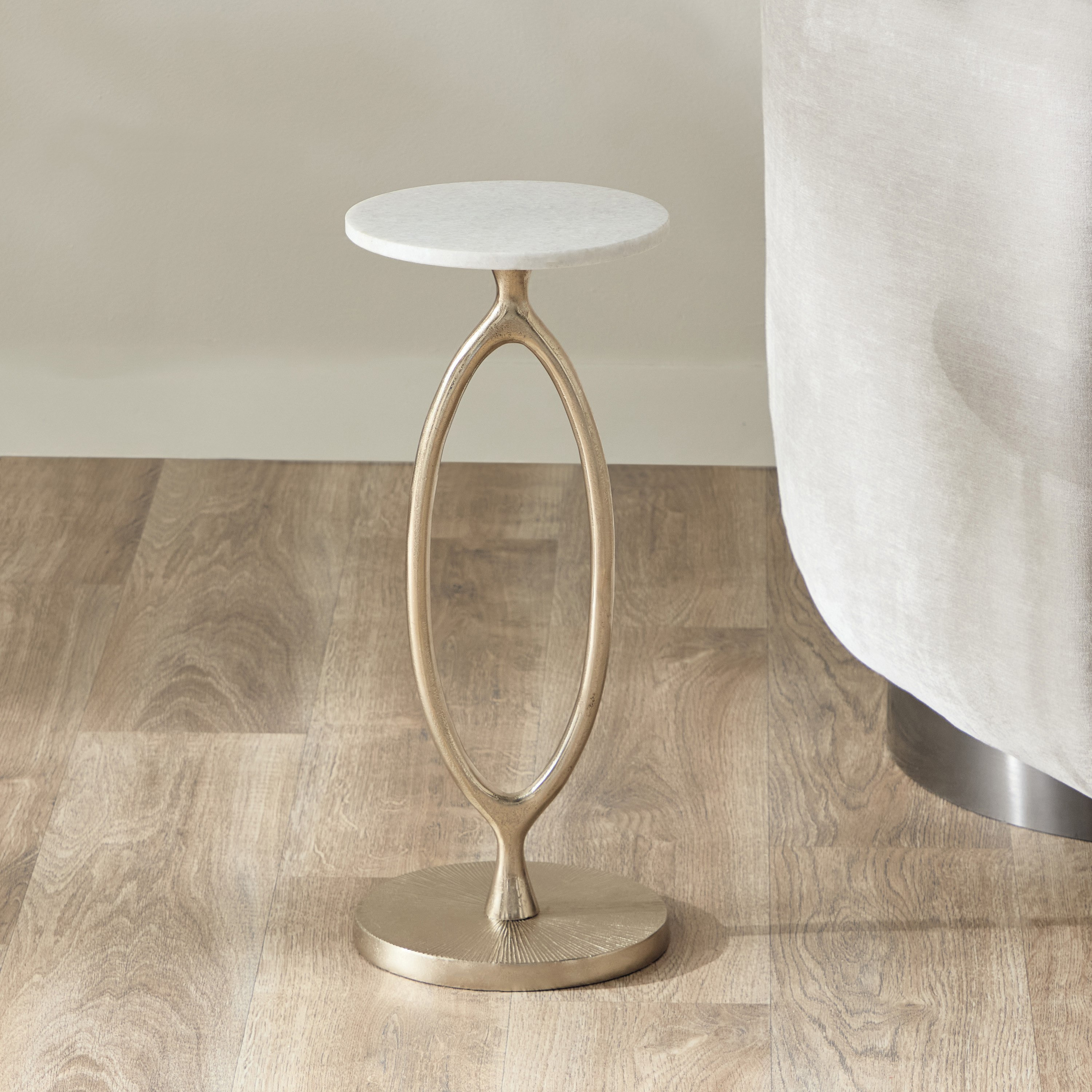 Cavon Cedro Genuine Marble Top Accent Table-hbxfurniture-livingroom-endtables-image-2