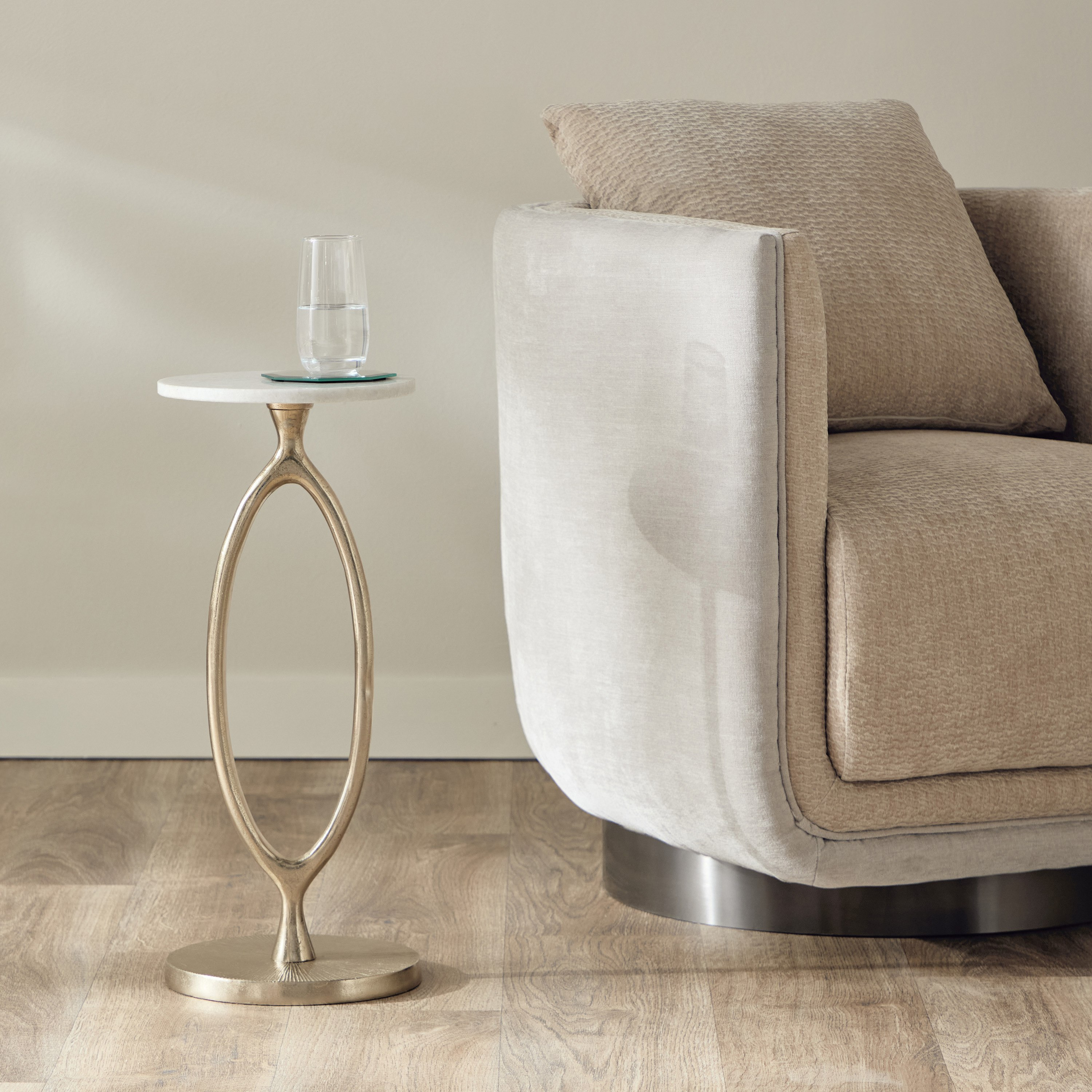 Cavon Cedro Genuine Marble Top Accent Table-hbxfurniture-livingroom-endtables-image-5