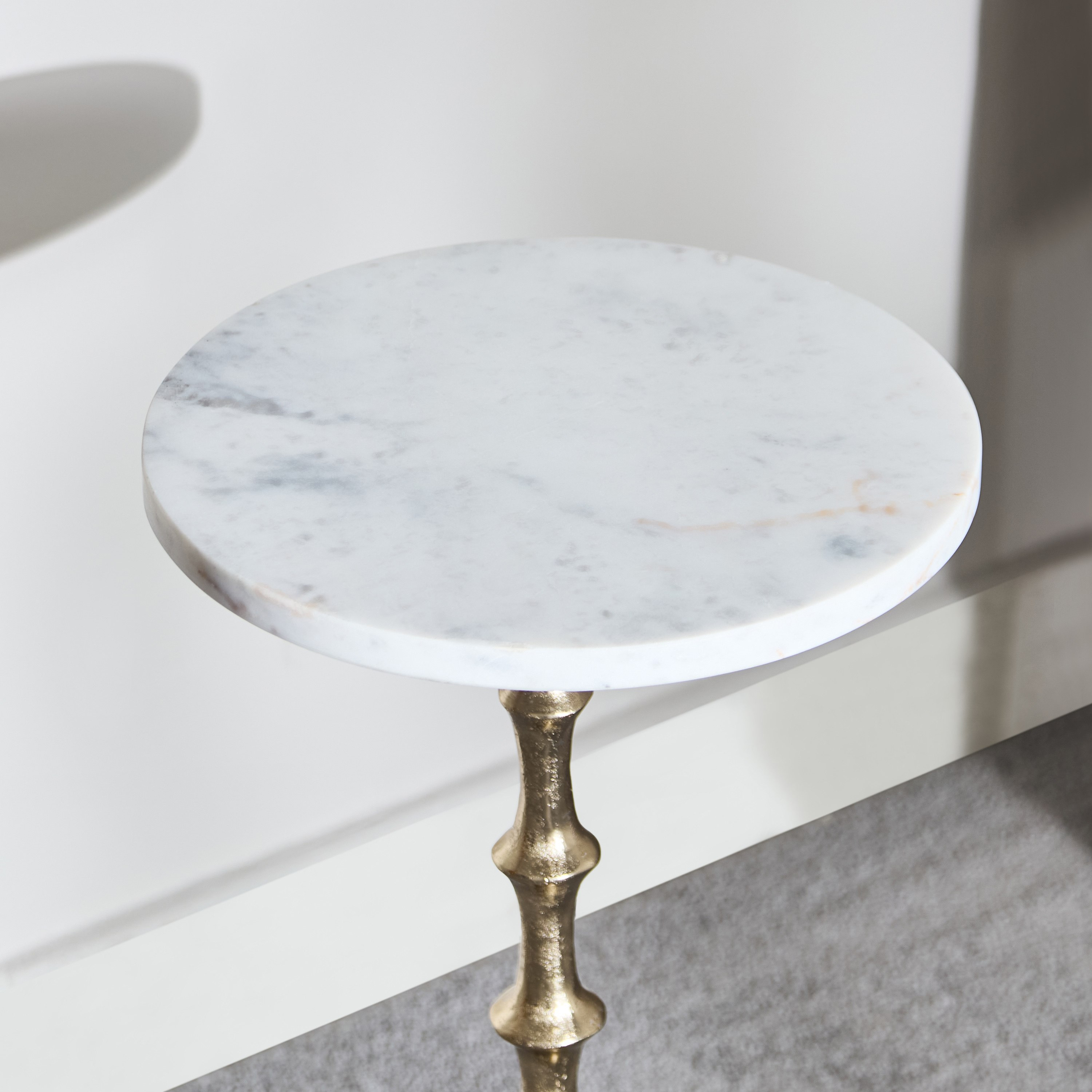 Cavon Roma Genuine Marble Top Accent Table-hbxfurniture-livingroom-endtables-image-7