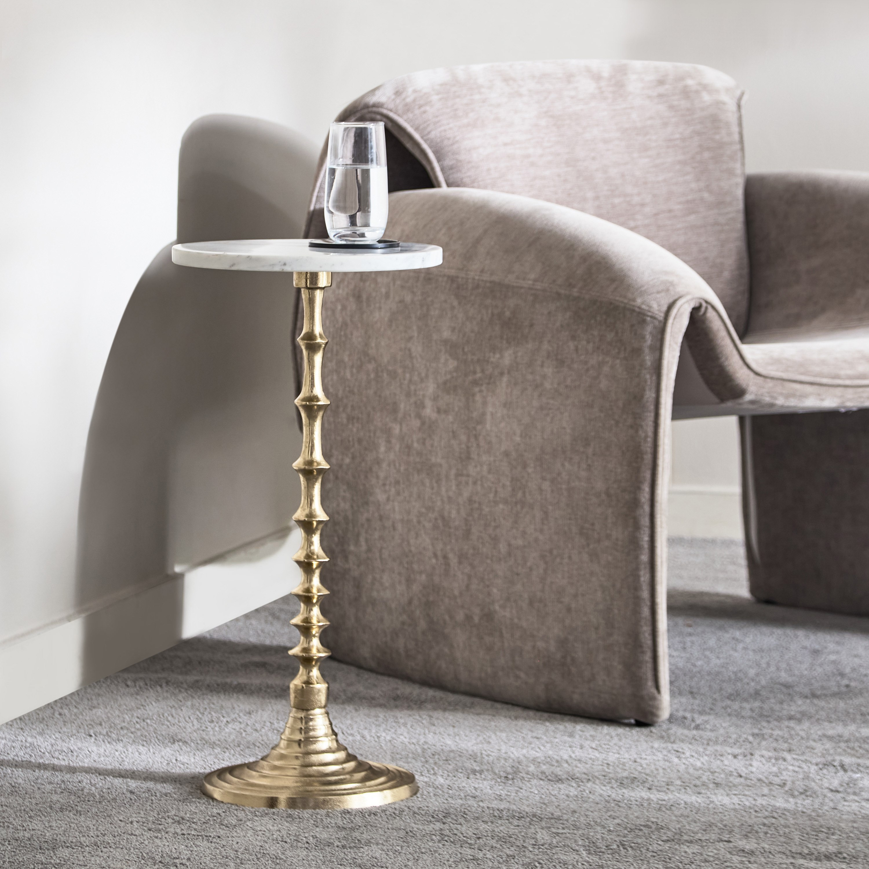 Cavon Roma Genuine Marble Top Accent Table-hbxfurniture-livingroom-endtables-image-8