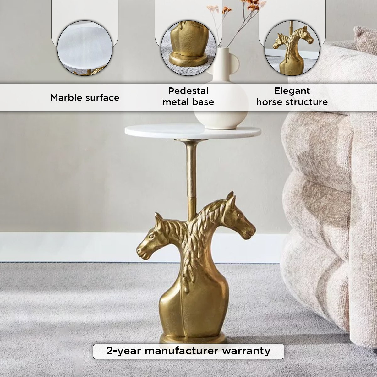 Cavon Friesian Genuine Marble Top Accent Table-hbxfurniture-livingroom-endtables-image-4
