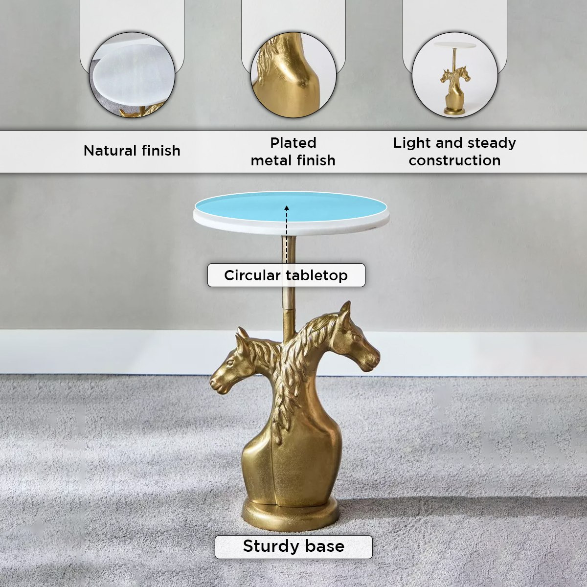 Cavon Friesian Genuine Marble Top Accent Table-hbxfurniture-livingroom-endtables-image-5