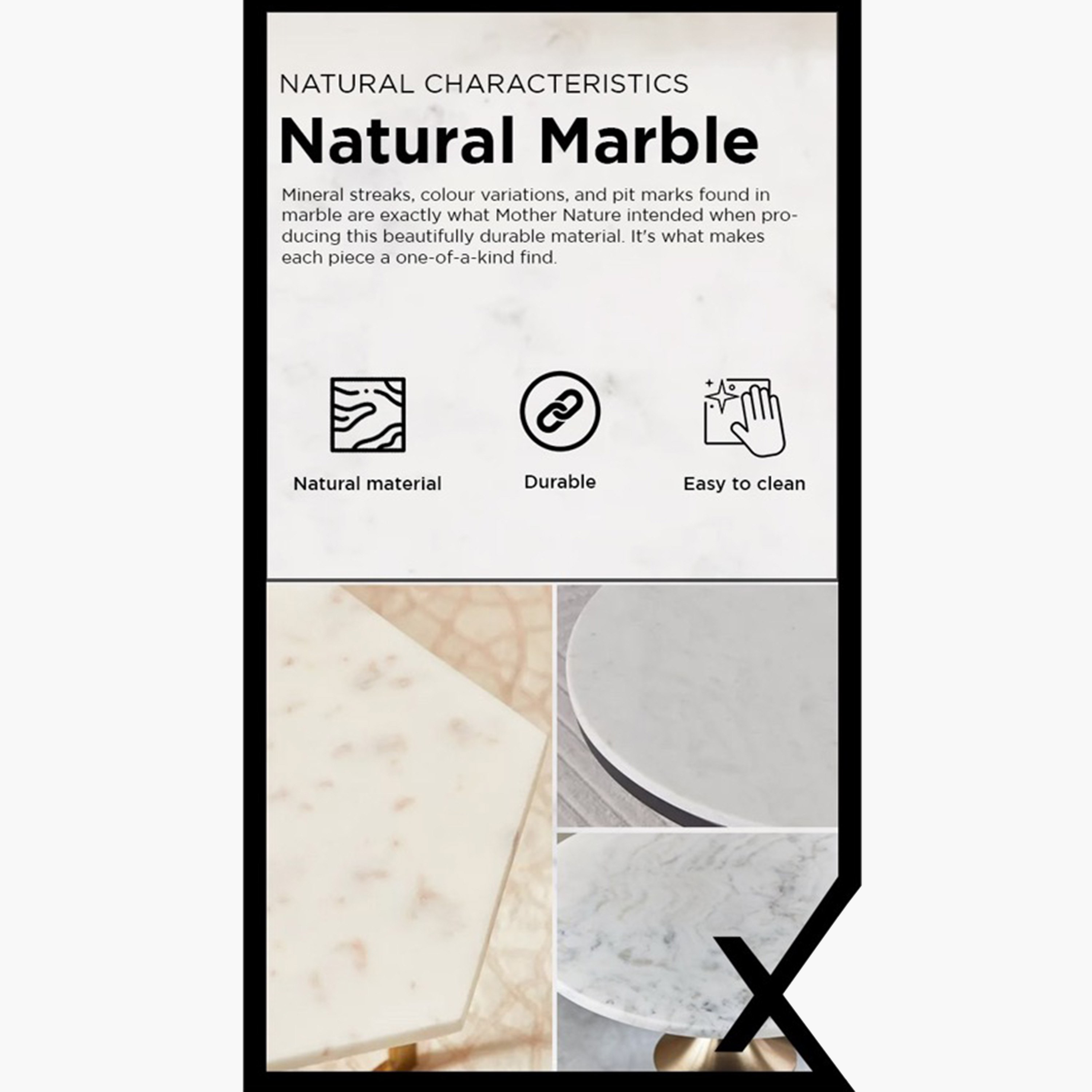 Cavon Friesian Genuine Marble Top Accent Table-hbxfurniture-livingroom-endtables-image-9