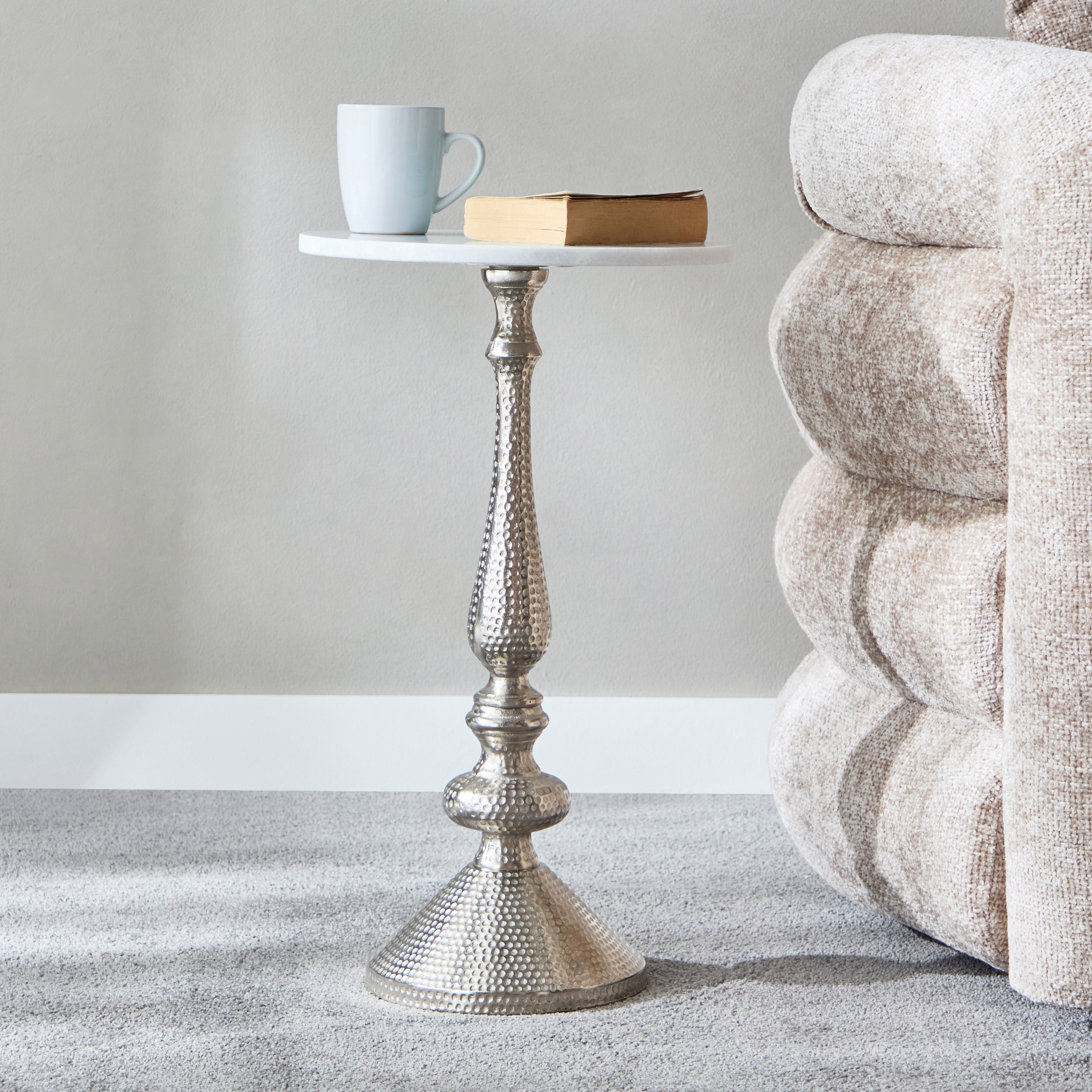 Cavon Torim Genuine Marble Top Accent Table-hbxfurniture-livingroom-endtables-image-1