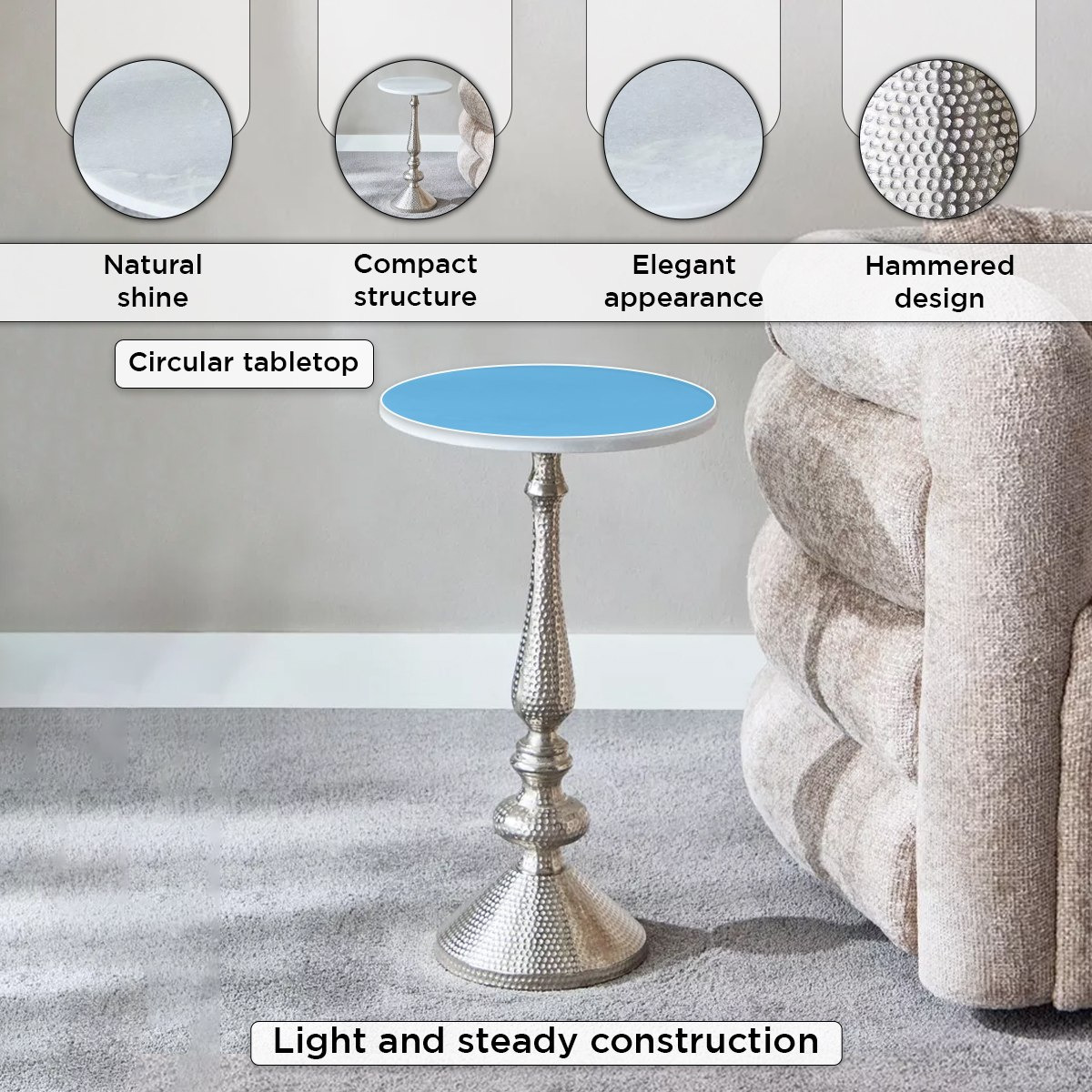 Cavon Torim Genuine Marble Top Accent Table-hbxfurniture-livingroom-endtables-image-5
