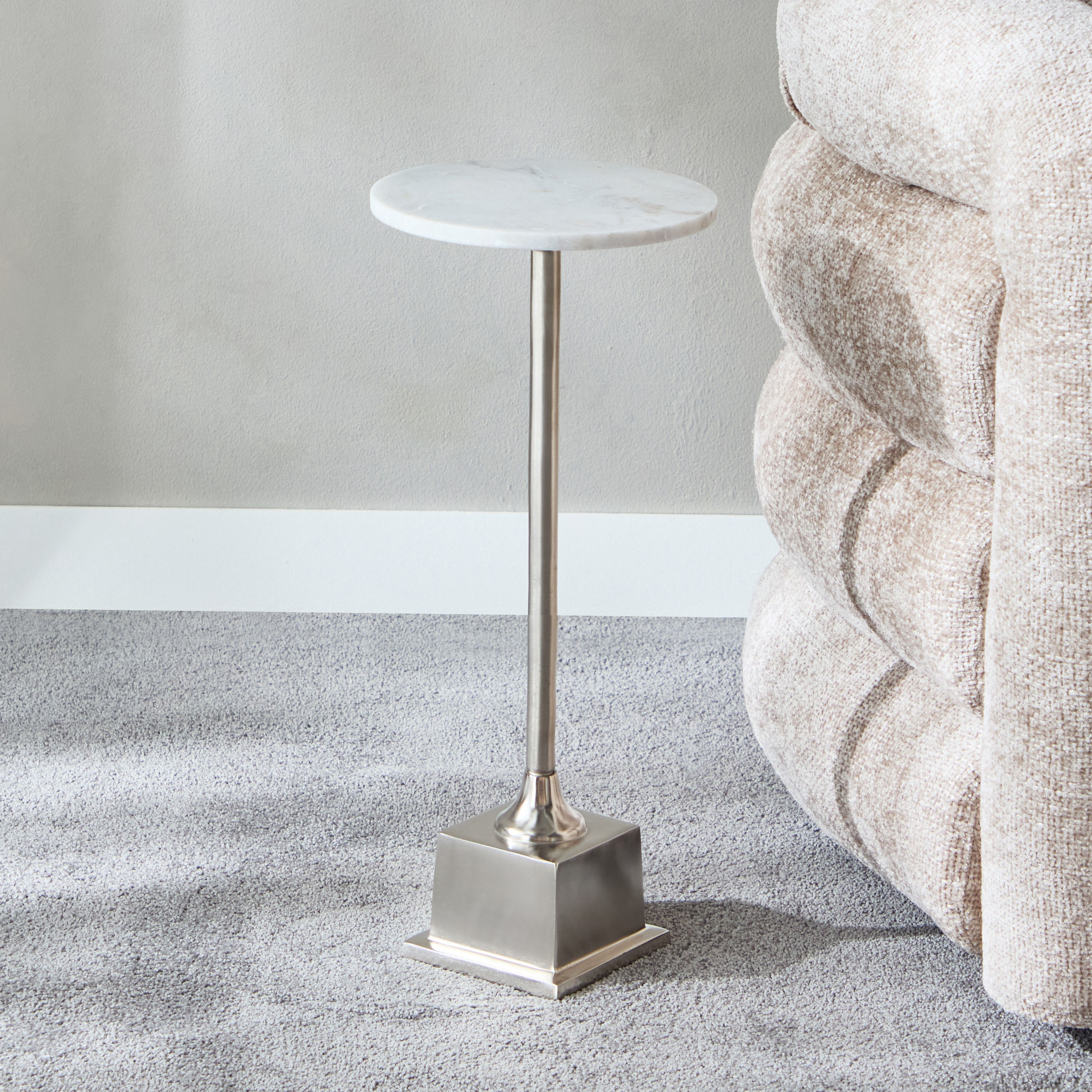 Cavon Cervo Genuine Marble Top Accent Table-hbxfurniture-livingroom-endtables-image-2