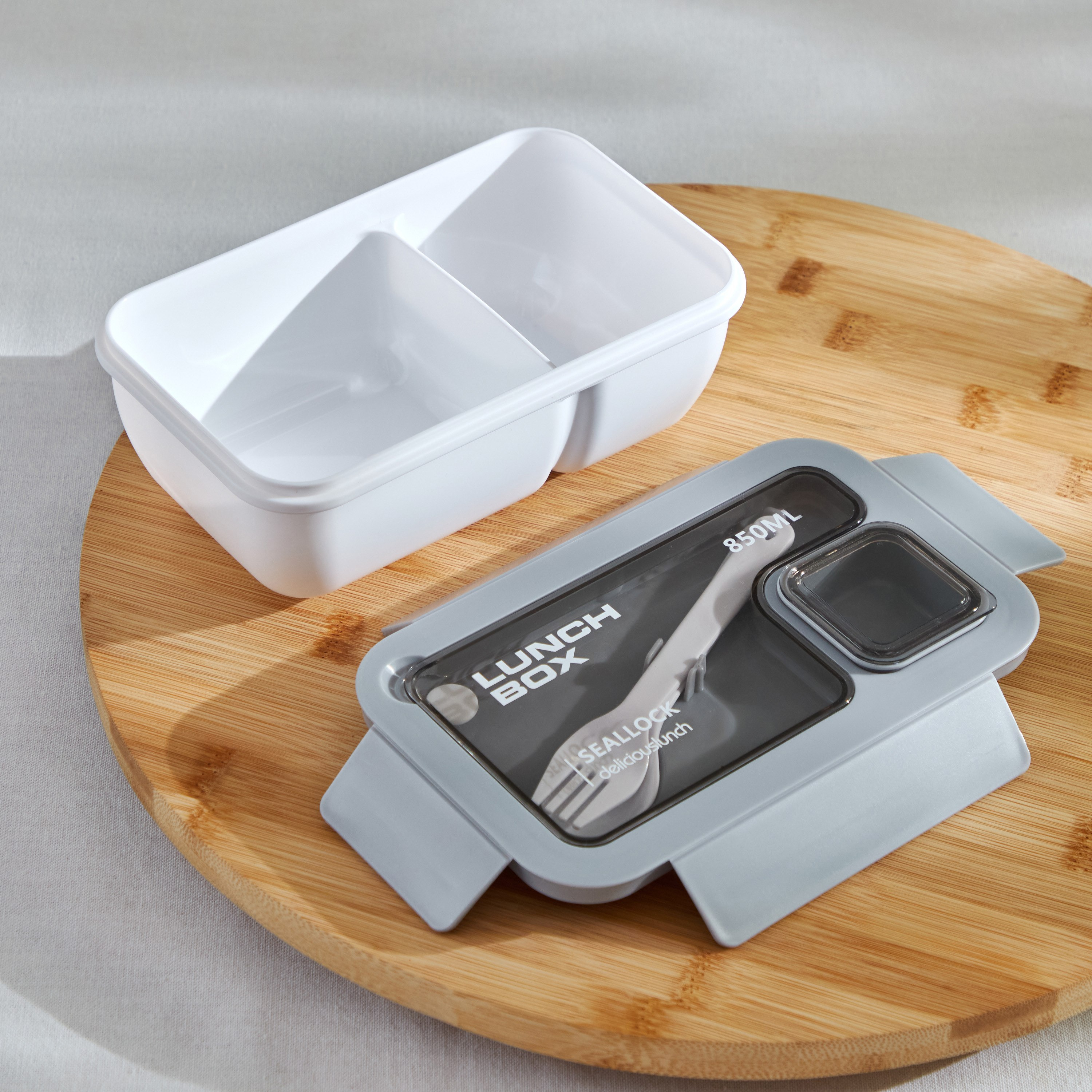 صندوق غداء مستطيل مع ملعقة وشوكة من إزرا - 850 مل-hbxhomeware-hbxkidsandyouth-image-2