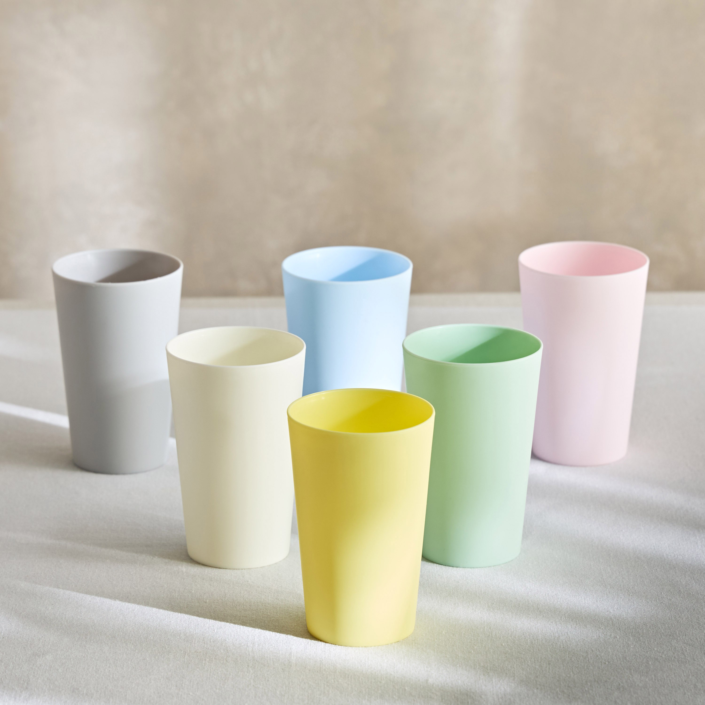 طقم أكواب ماء 6 قطع من إيلا - 300 مل-hbxhomeware-hbxkidsandyouth-image-1