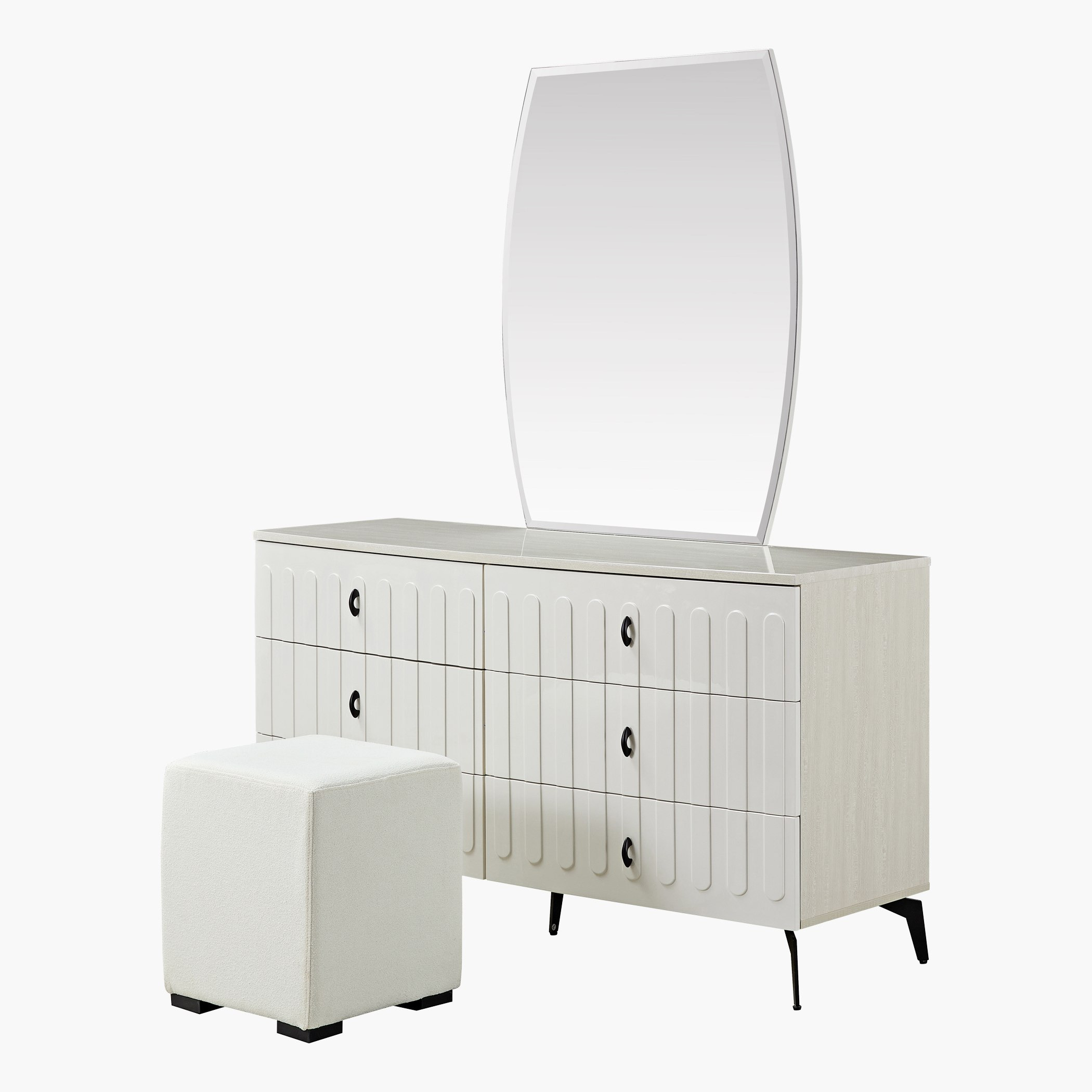 Opulent 6-Piece King Bedroom Set - 180x200 cm-PROMO_HB_KSA_HBX10_190925-image-18