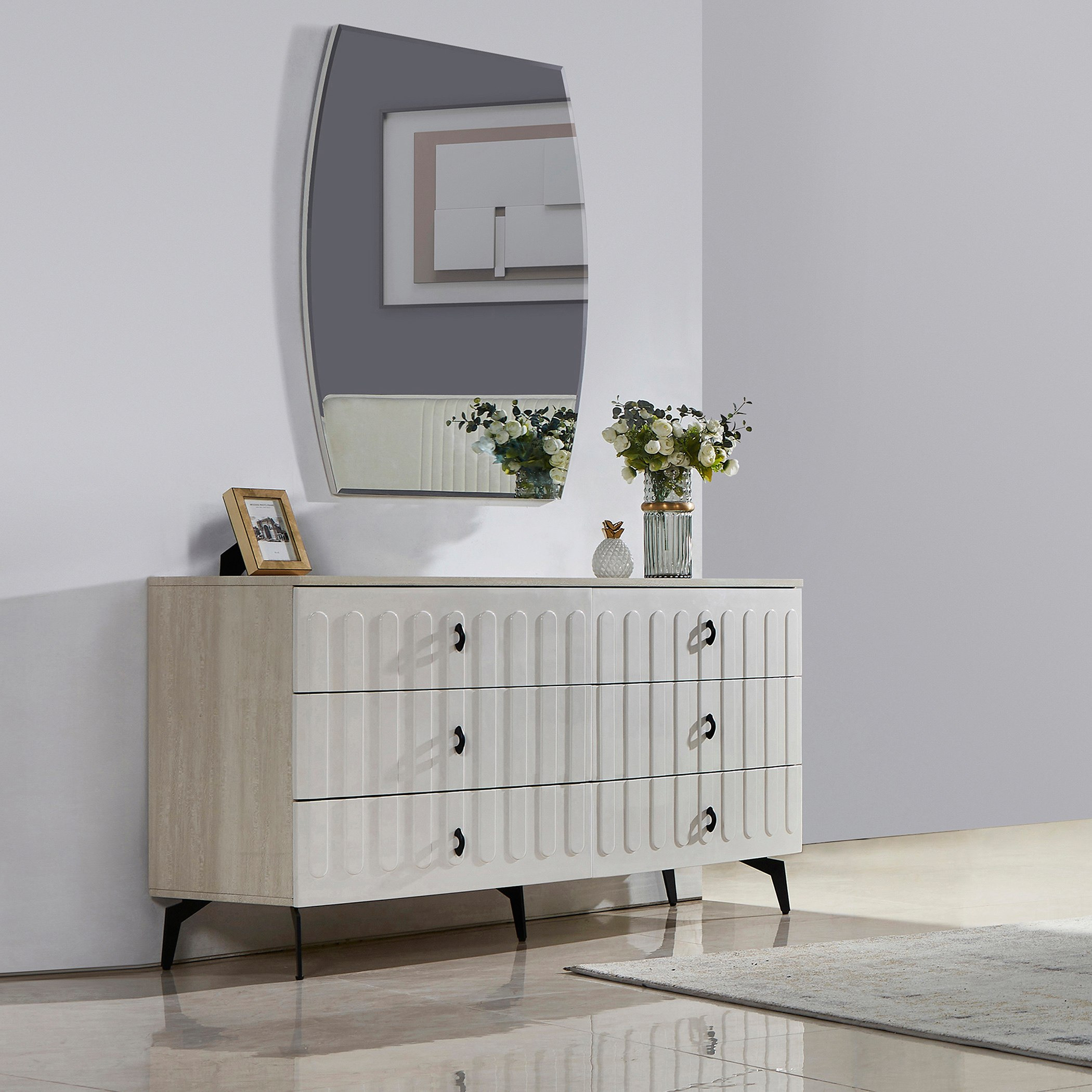 Opulent 6-Piece King Bedroom Set - 180x200 cm-PROMO_HB_KSA_HBX10_190925-image-14