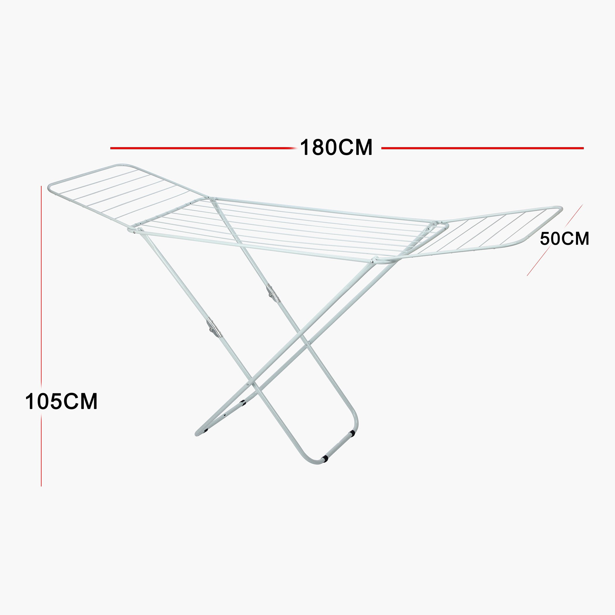مجفف ملابس بتصميم بجعة من أميتي - 180x50 سم-hbxhomeware-bathandlaundry-clothesdryingracks-image-4