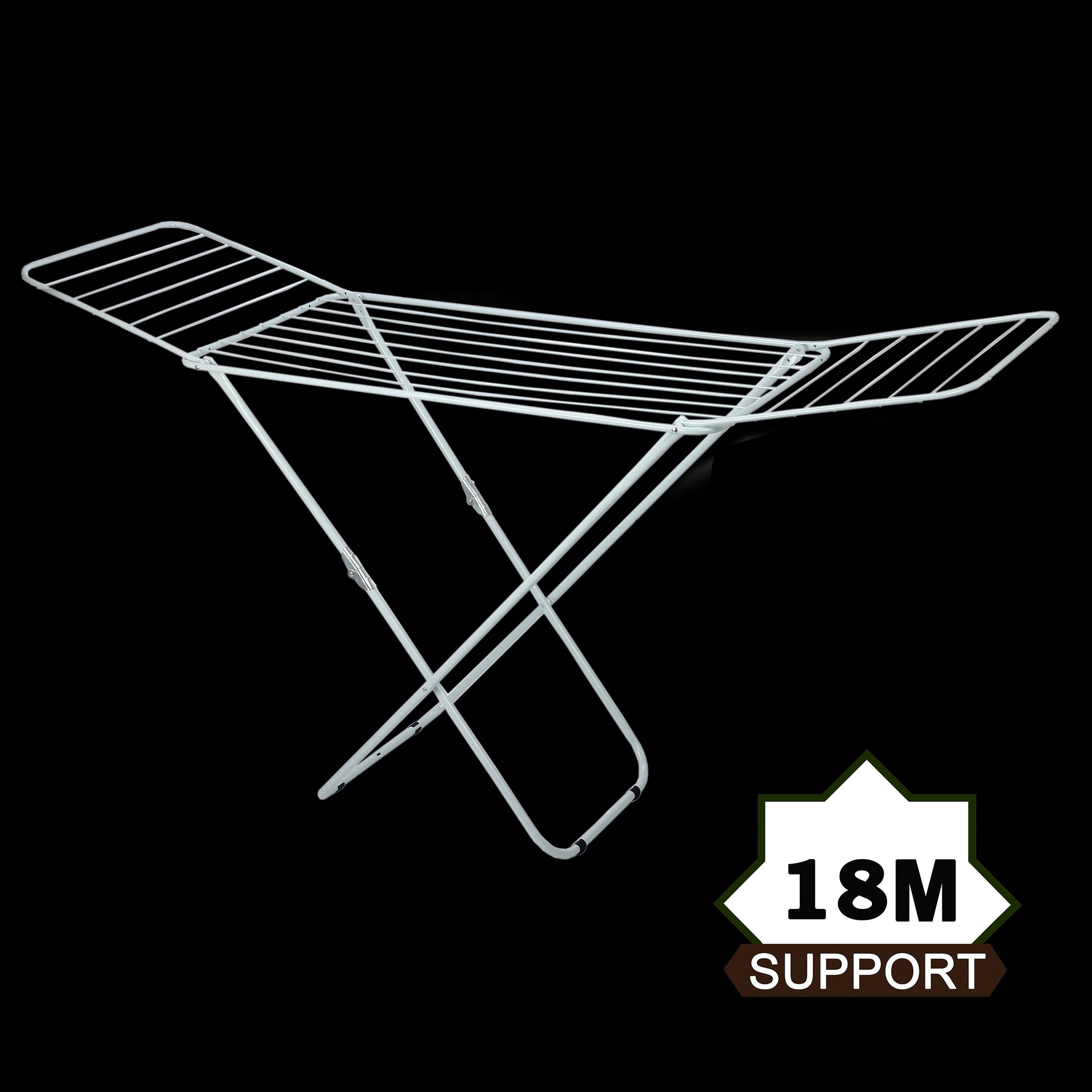 مجفف ملابس بتصميم بجعة من أميتي - 180x50 سم-hbxhomeware-bathandlaundry-clothesdryingracks-image-3