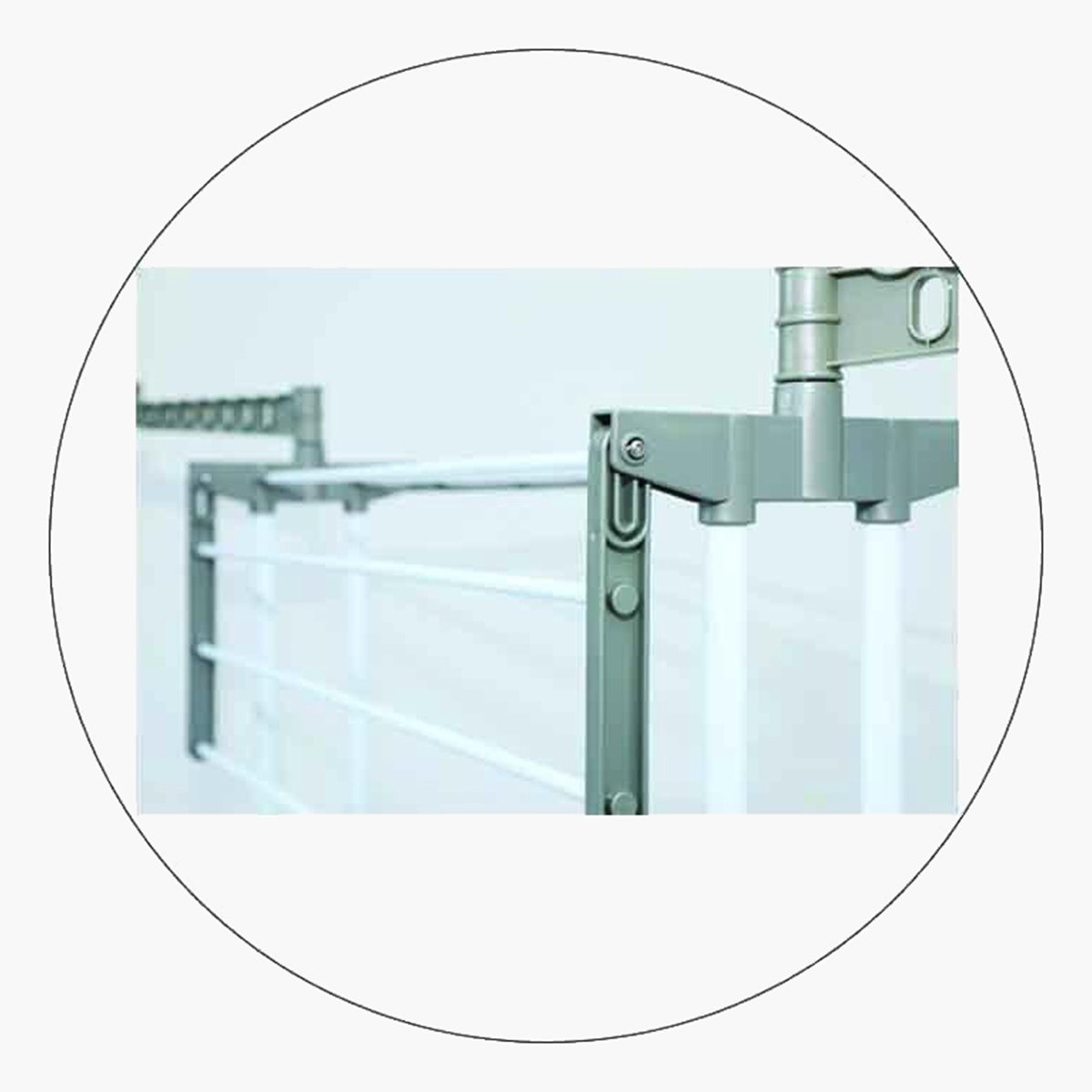 مجفف ملابس قابل للطي بعجلات من أميتي - 76x65x162 سم-hbxhomeware-bathandlaundry-clothesdryingracks-image-3