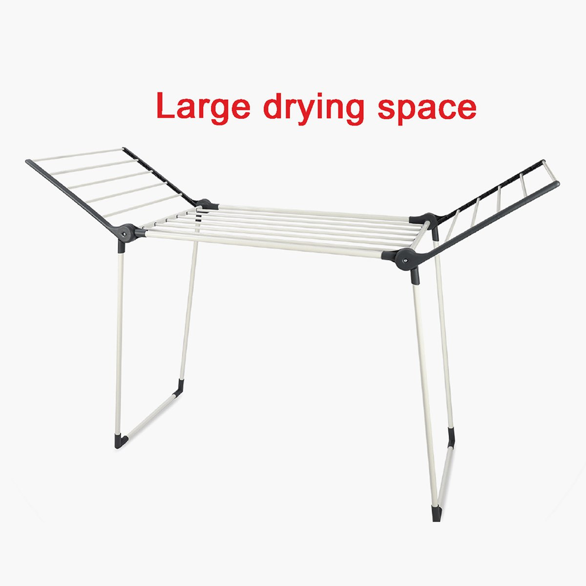 مجفف ملابس بتصميم فراشة من أميتي - 170x64x108 سم-hbxhomeware-bathandlaundry-clothesdryingracks-image-2