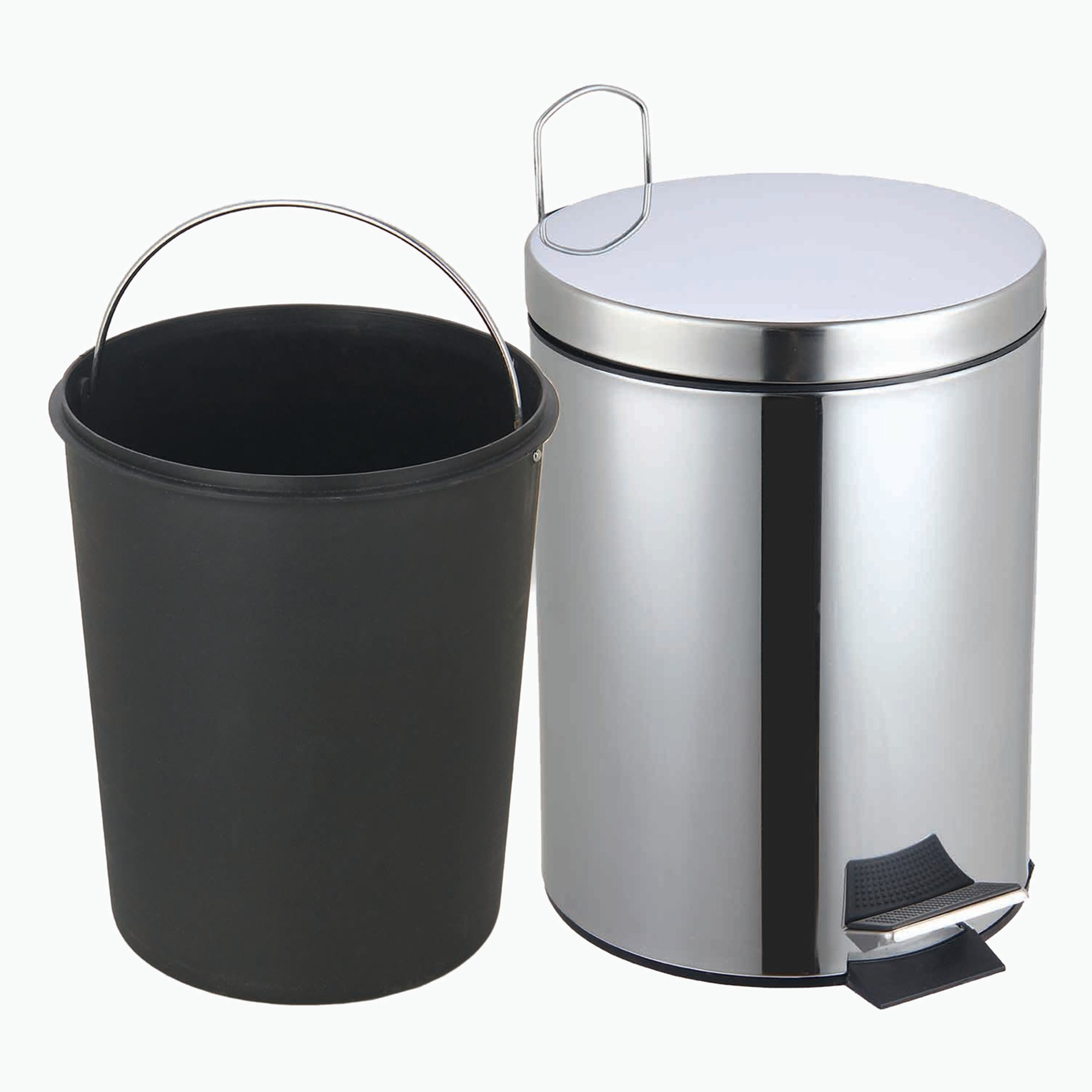 سلة نفايات ستانلس ستيل بدواسة من أميتي - 20 لتر-hbxhomeware-hbxbathroom-image-4