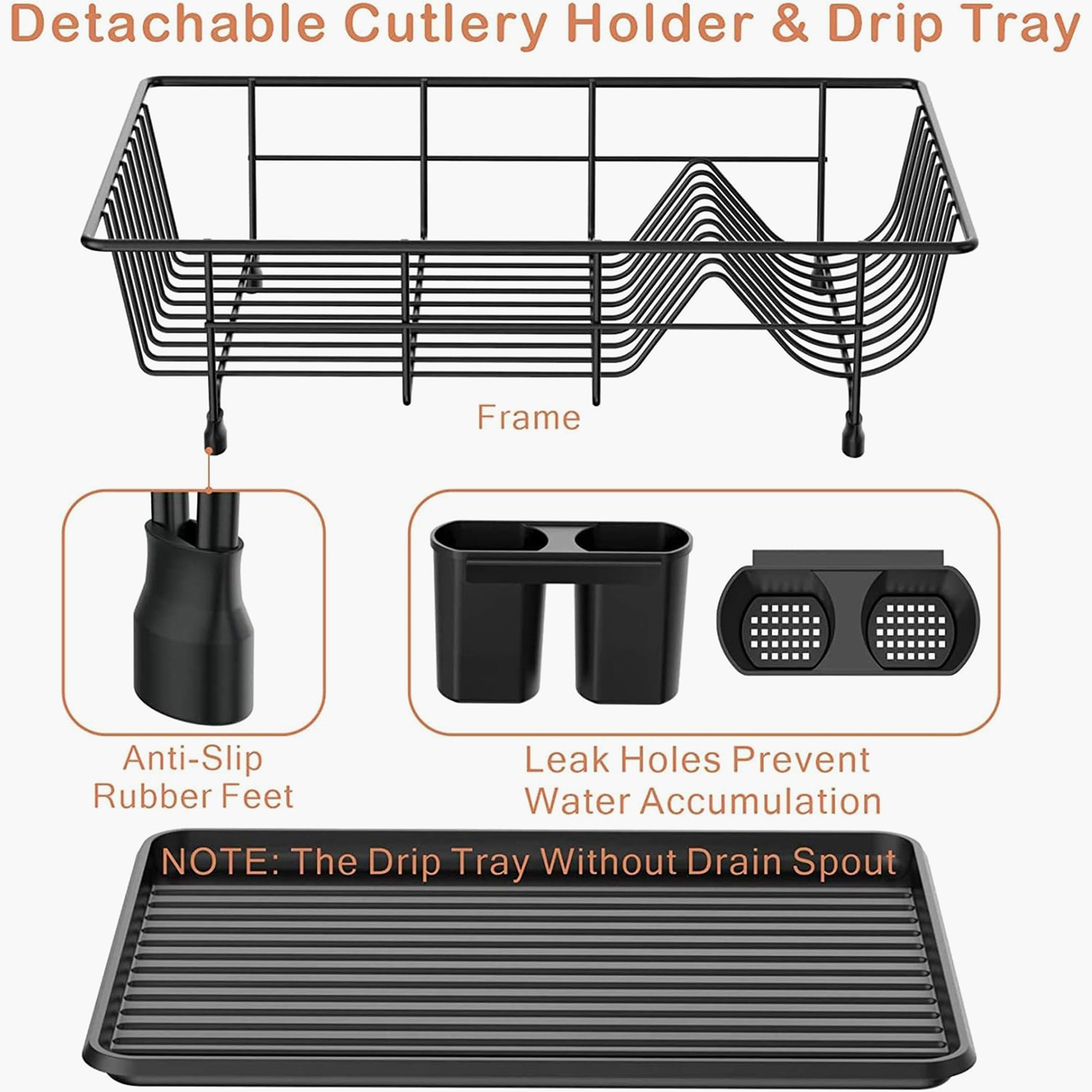 رف صحون بطابق واحد مع صينية قاعدة من أميتي-hbxhomeware-hbxkitchen-image-7