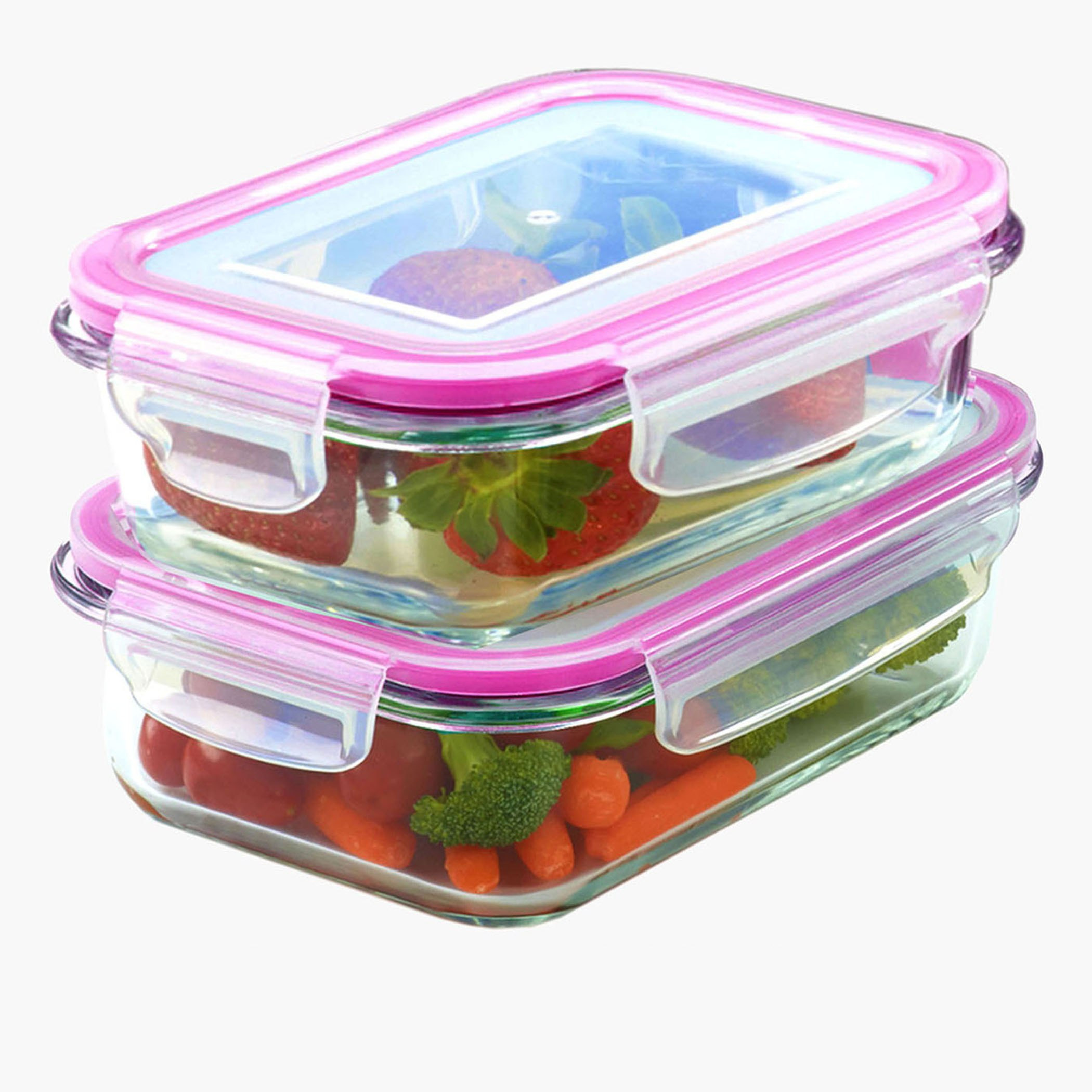 طقم حاوية تخزين زجاجية قطعتين من أميتي- 400 مل-hbxhomeware-hbxkitchen-image-1