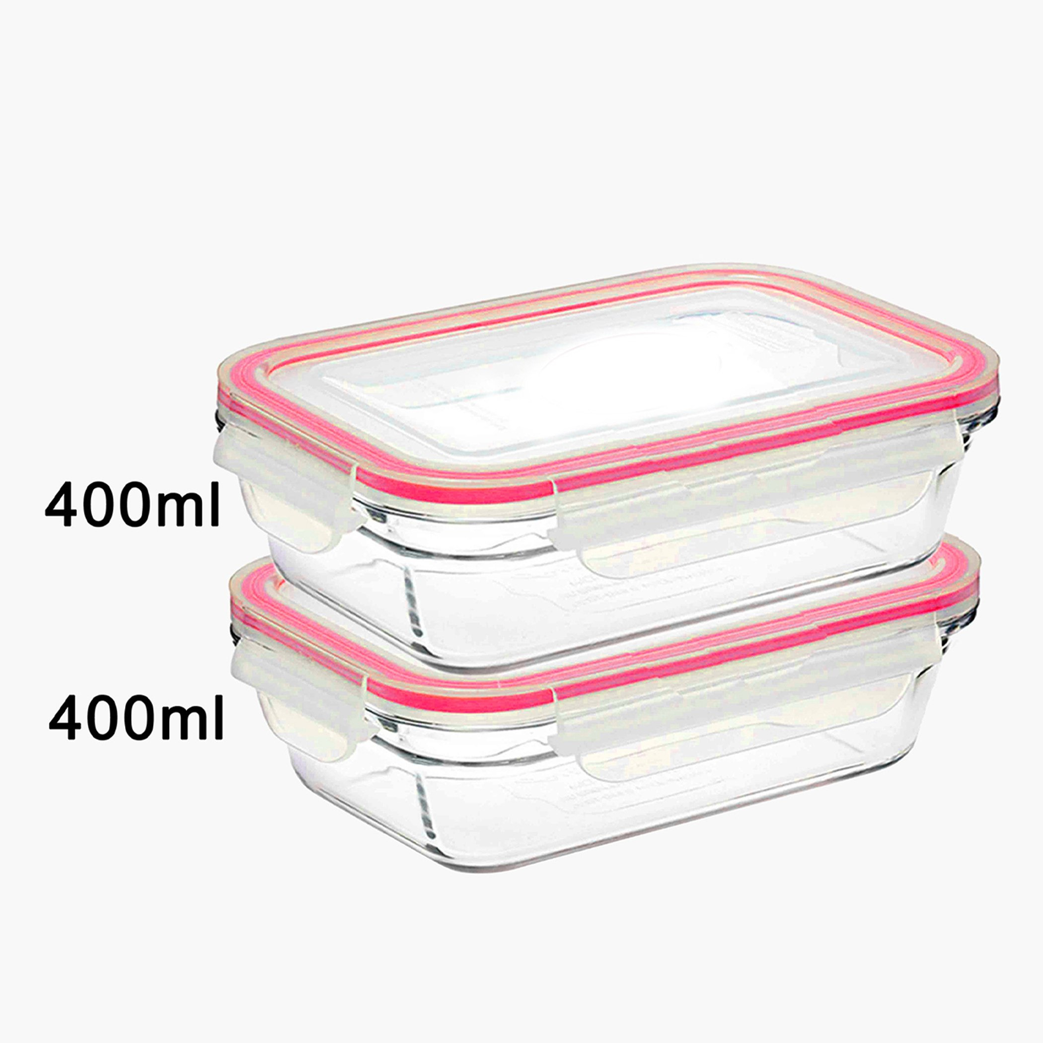 طقم حاوية تخزين زجاجية قطعتين من أميتي- 400 مل-hbxhomeware-hbxkitchen-image-5