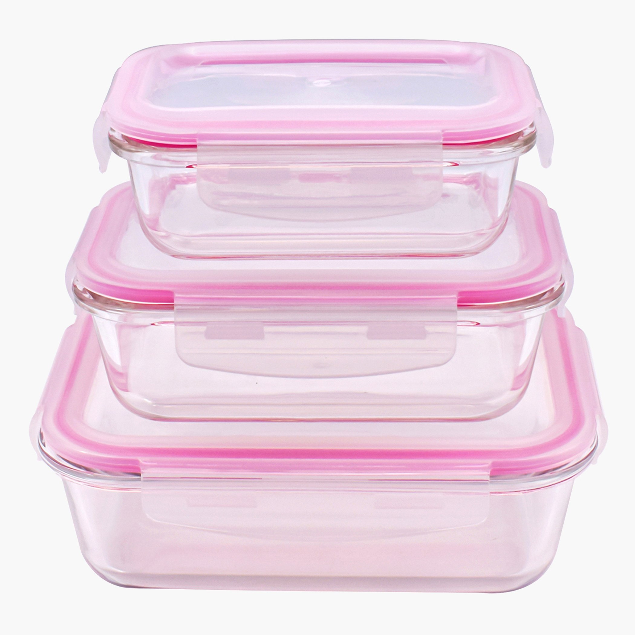 مجموعة حاويات تخزين زجاج للميكروويف 3 قطع بأغطية من أميتي-hbxhomeware-hbxkitchen-image-4
