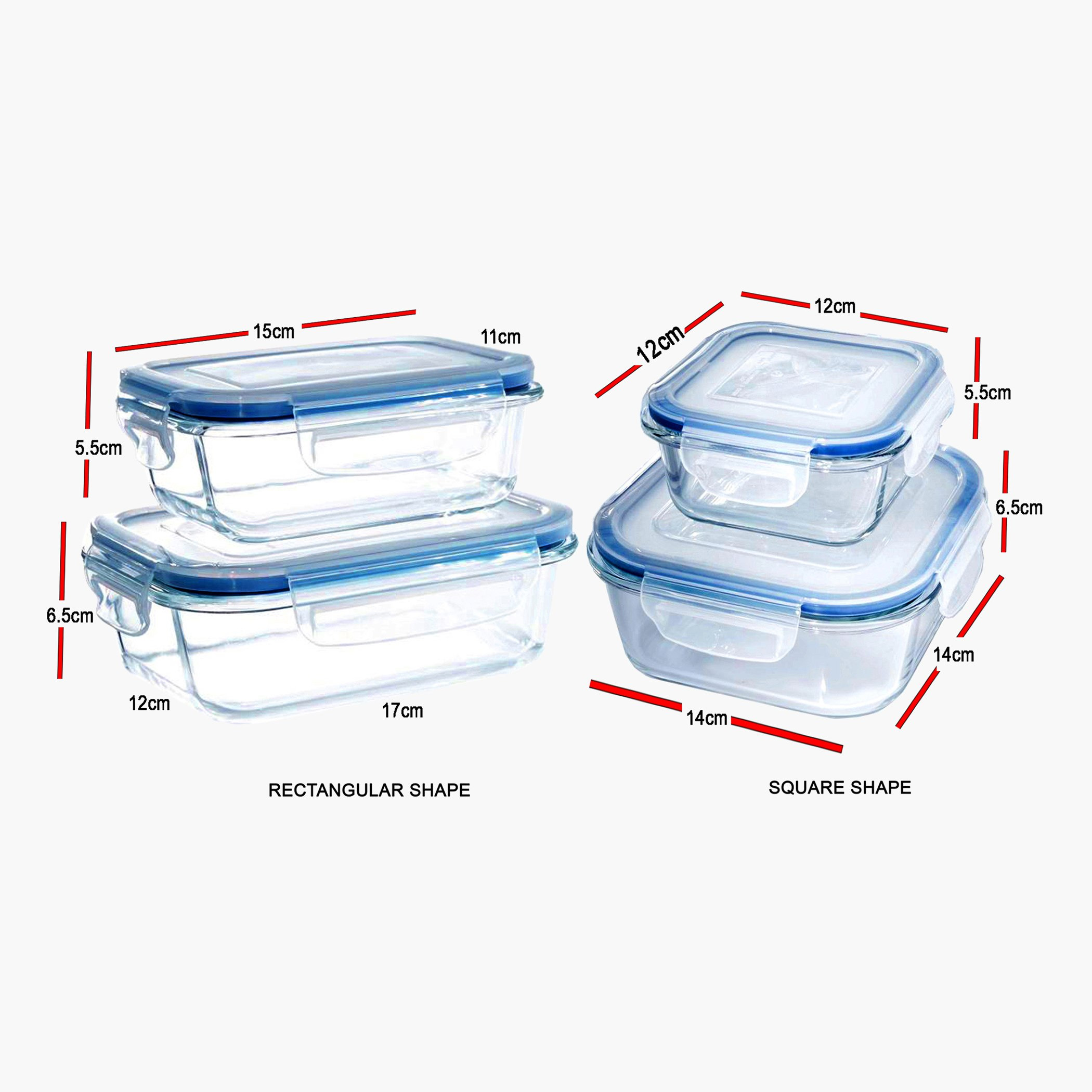 طقم حاويات تخزين زجاجية بغطاء للميكروويف 4 قطع من أميتي-hbxhomeware-hbxkitchen-image-4