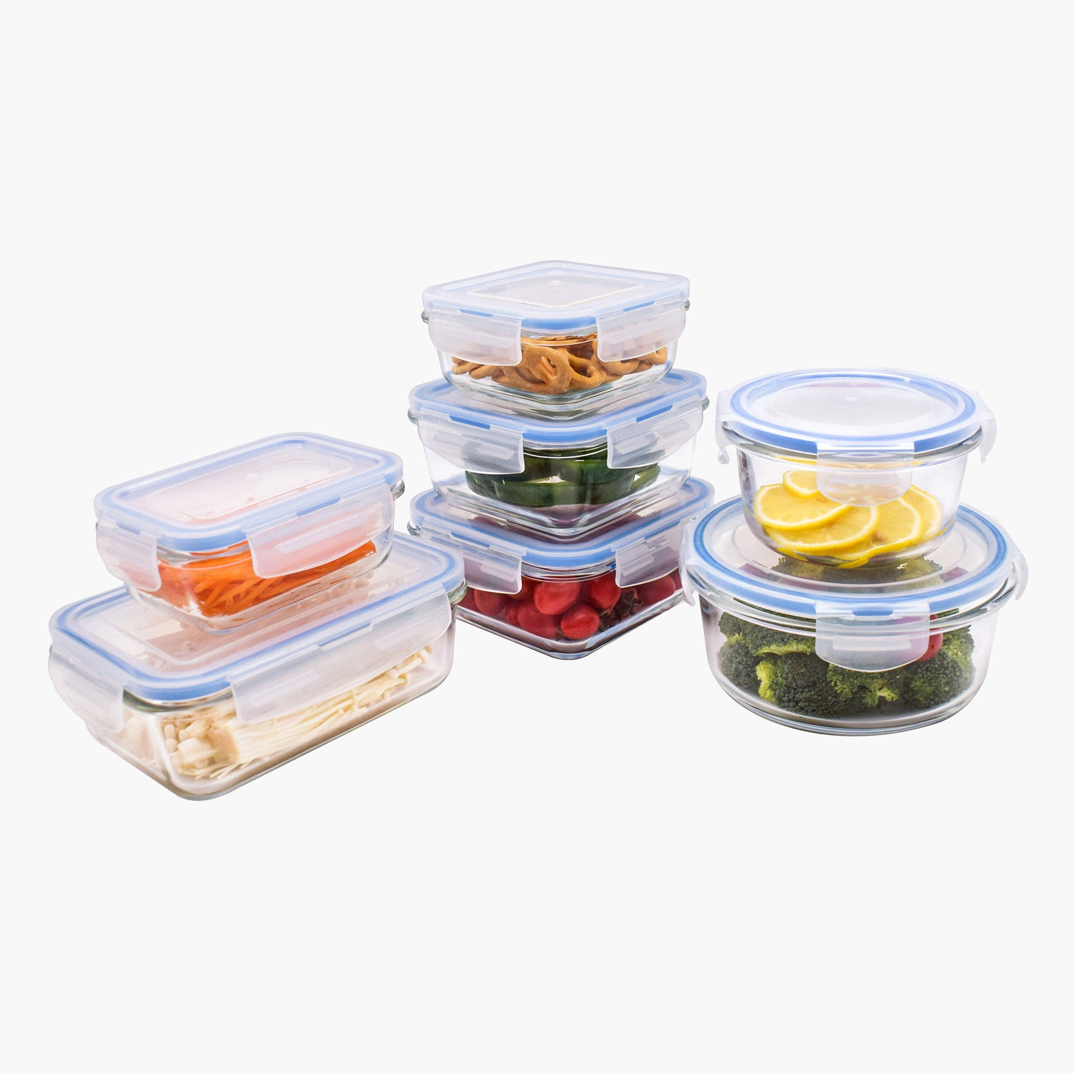 طقم حاويات تخزين طعام زجاجي7 قطع من أميتي-hbxhomeware-hbxkitchen-image-2