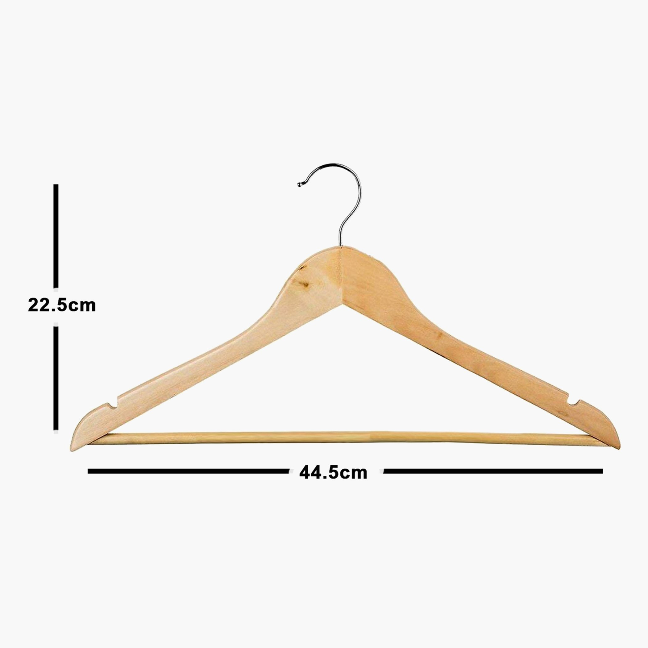 مجموعة علّاقات خشبية 6 قطع من أميتي-hbxhomeware-bathandlaundry-clothesdryingracks-image-6