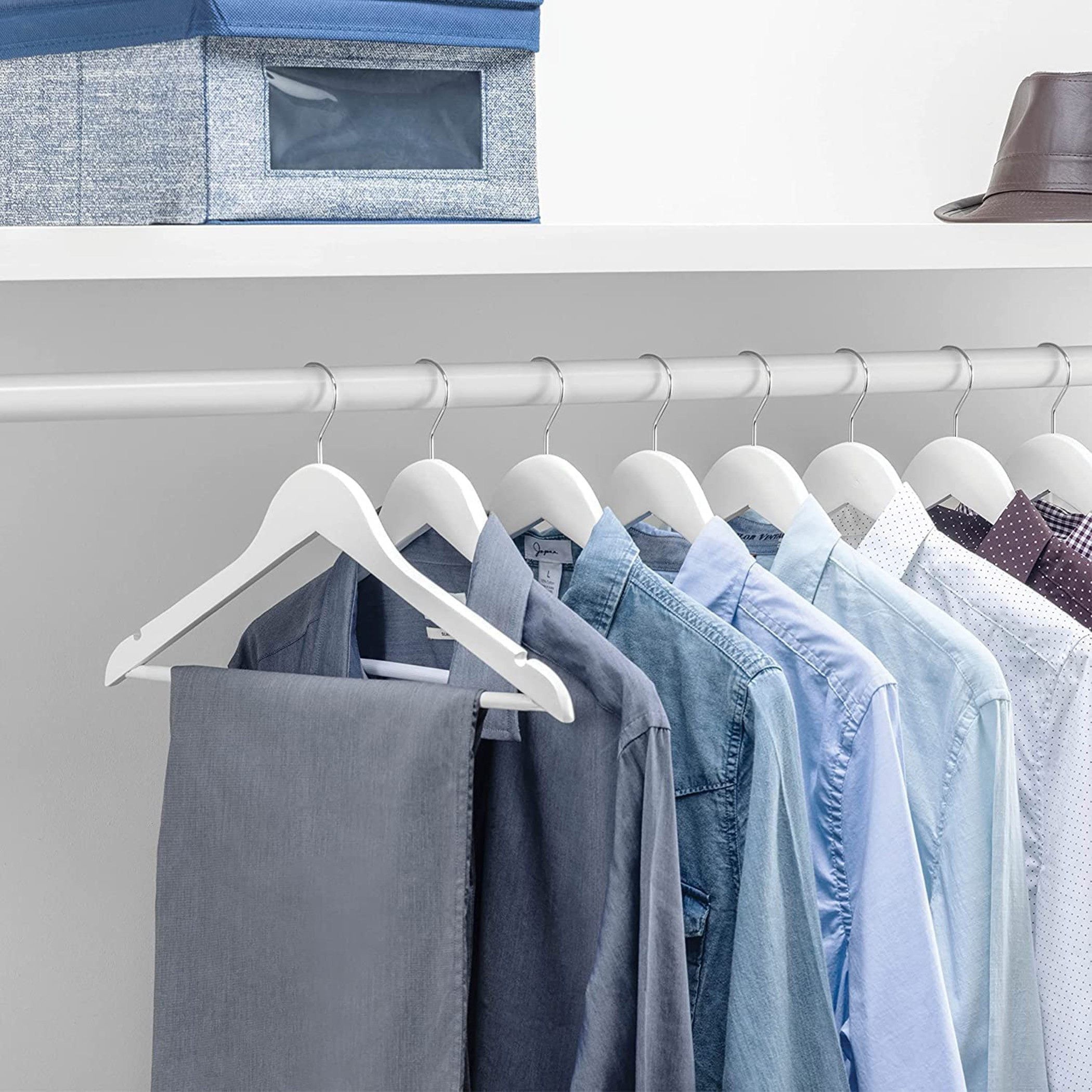Amity Wooden Hanger - Set of 6-hbxhomeware-bathandlaundry-clothesdryingracks-image-1