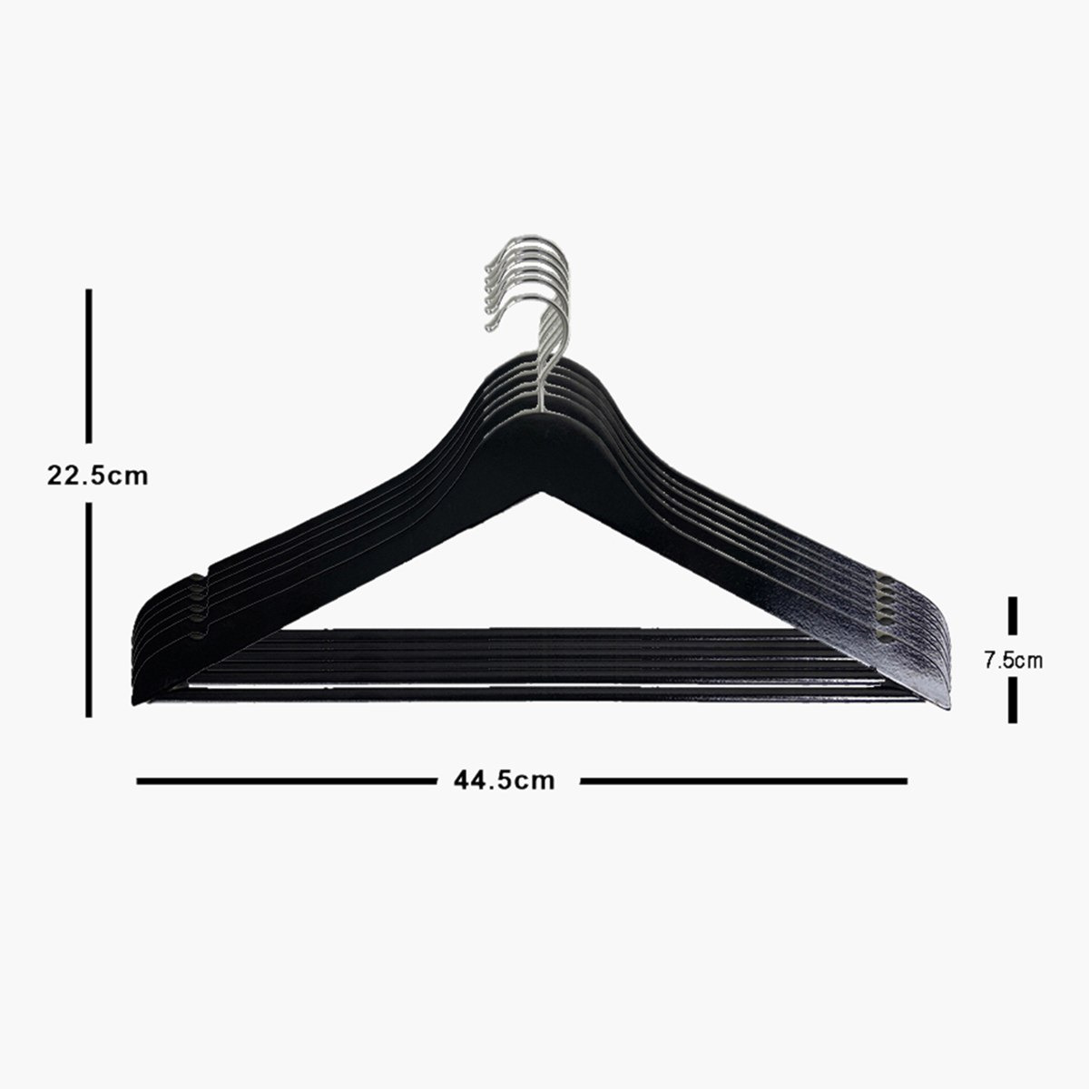 مجموعة علّاقات خشبية 6 قطع من أميتي-hbxhomeware-bathandlaundry-clothesdryingracks-image-9