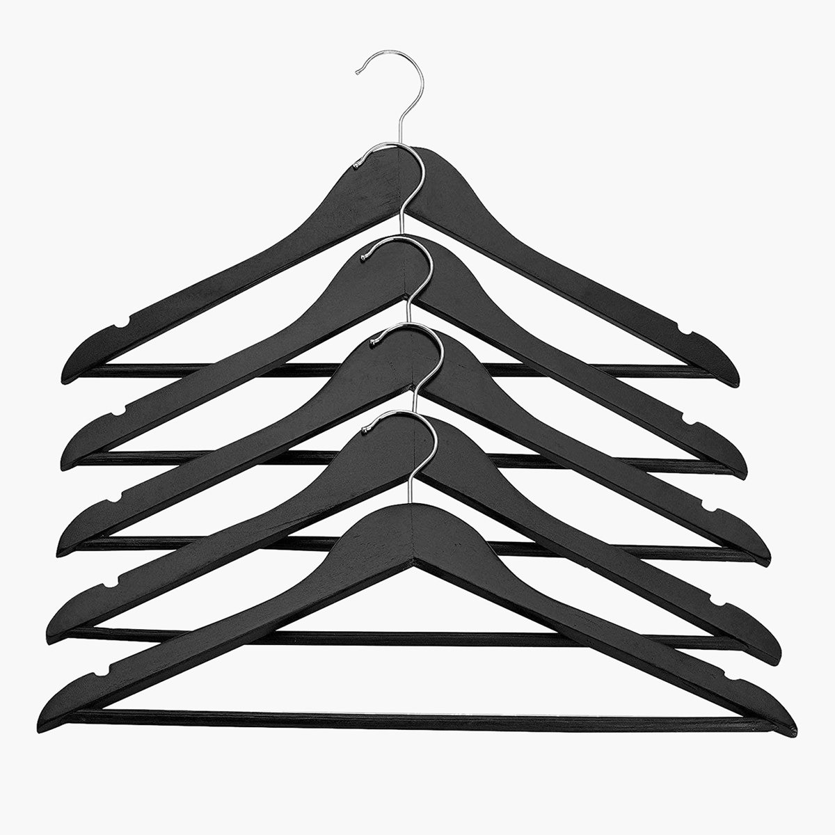 مجموعة علّاقات خشبية 6 قطع من أميتي-hbxhomeware-bathandlaundry-clothesdryingracks-image-6