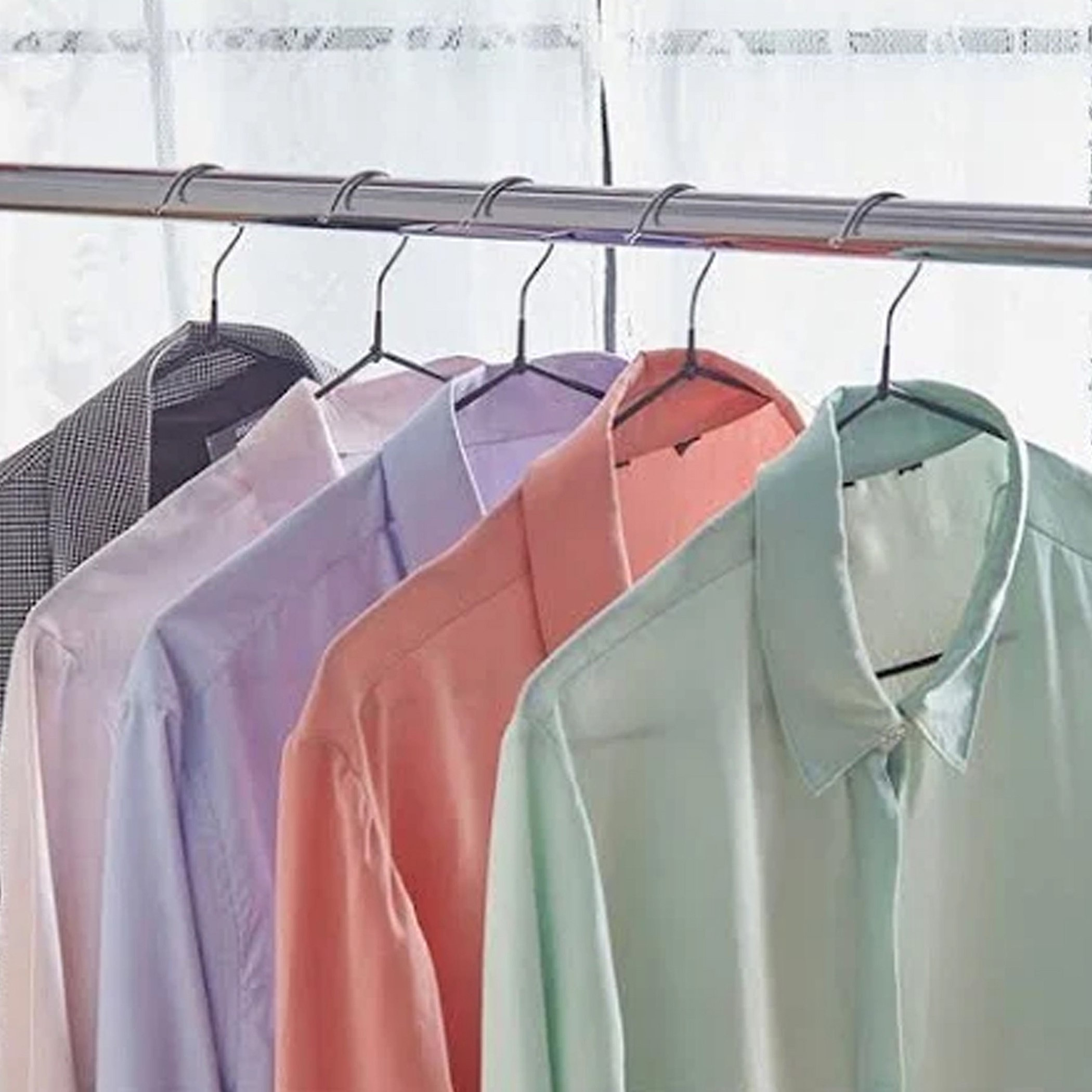 مجموعة علّاقات معدنية 12 قطعة من أميتي-hbxhomeware-bathandlaundry-clothesdryingracks-image-1