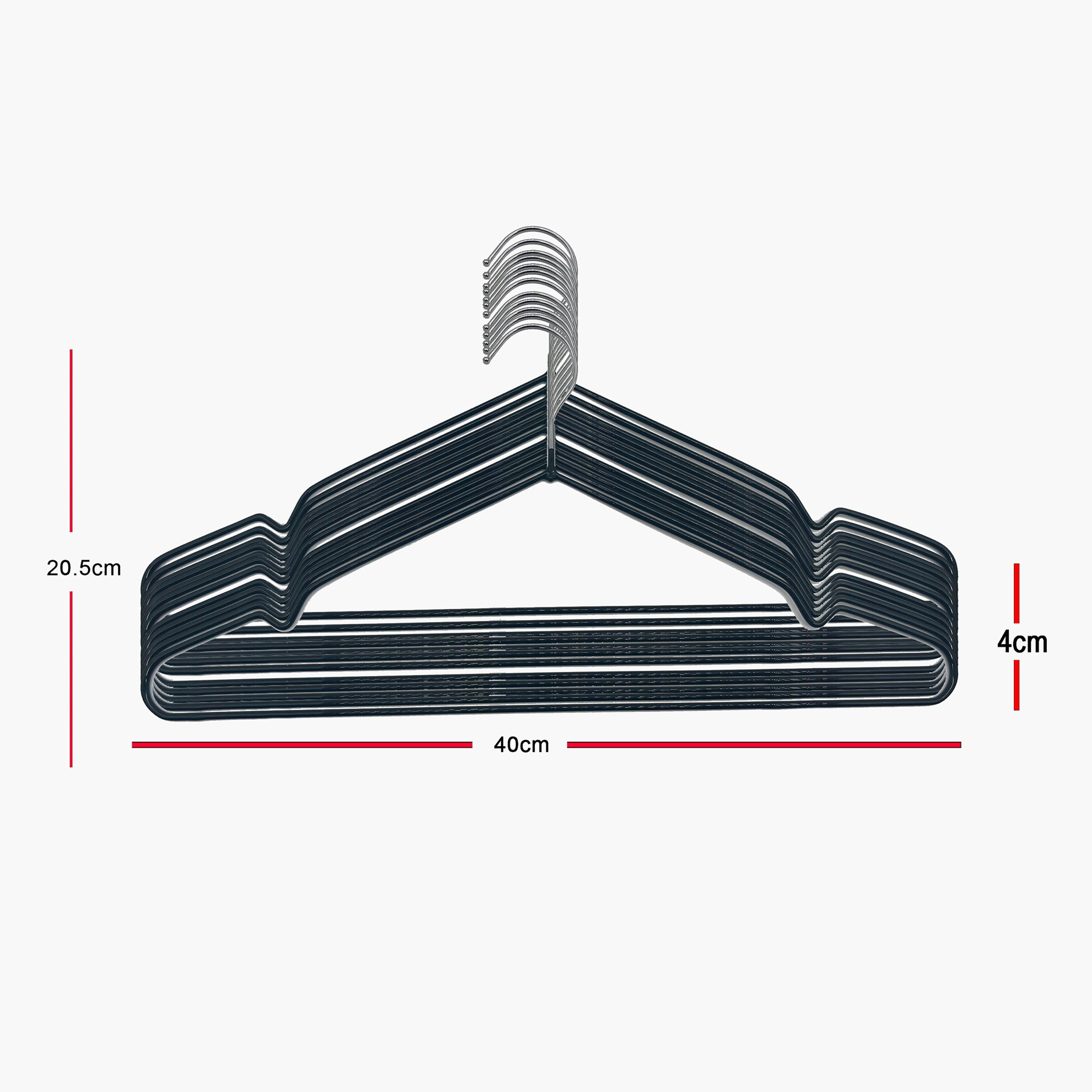 مجموعة علّاقات معدنية 12 قطعة من أميتي-hbxhomeware-bathandlaundry-clothesdryingracks-image-7
