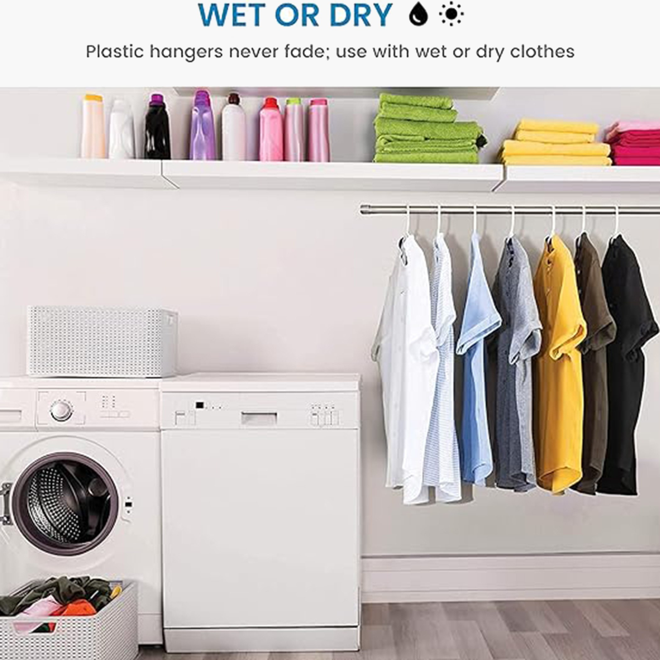 طقم علّاقات 5 قطع من آميتي-hbxhomeware-bathandlaundry-clothesdryingracks-image-3