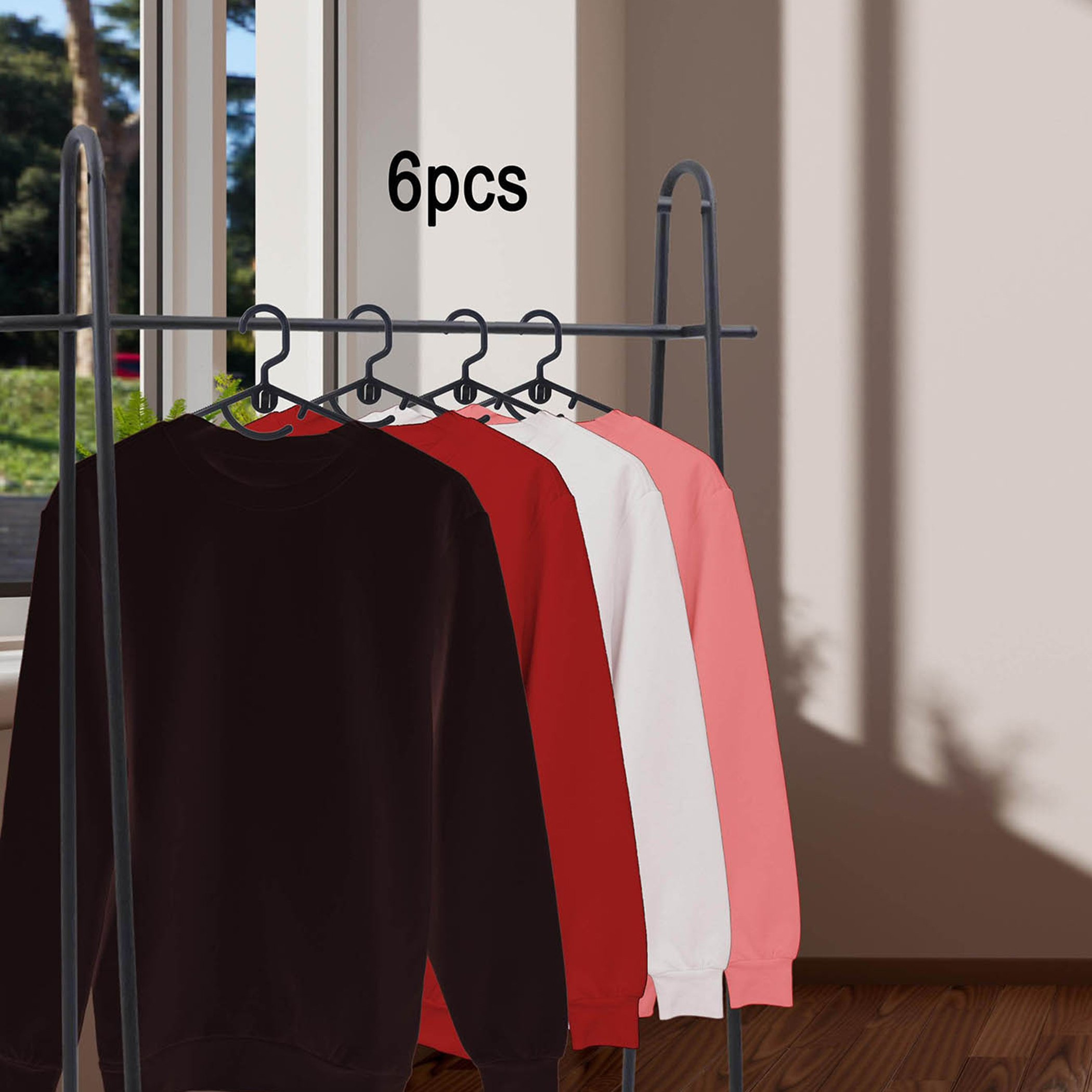 طقم علّاقات 6 قطع من أميتي-hbxhomeware-bathandlaundry-clothesdryingracks-image-1